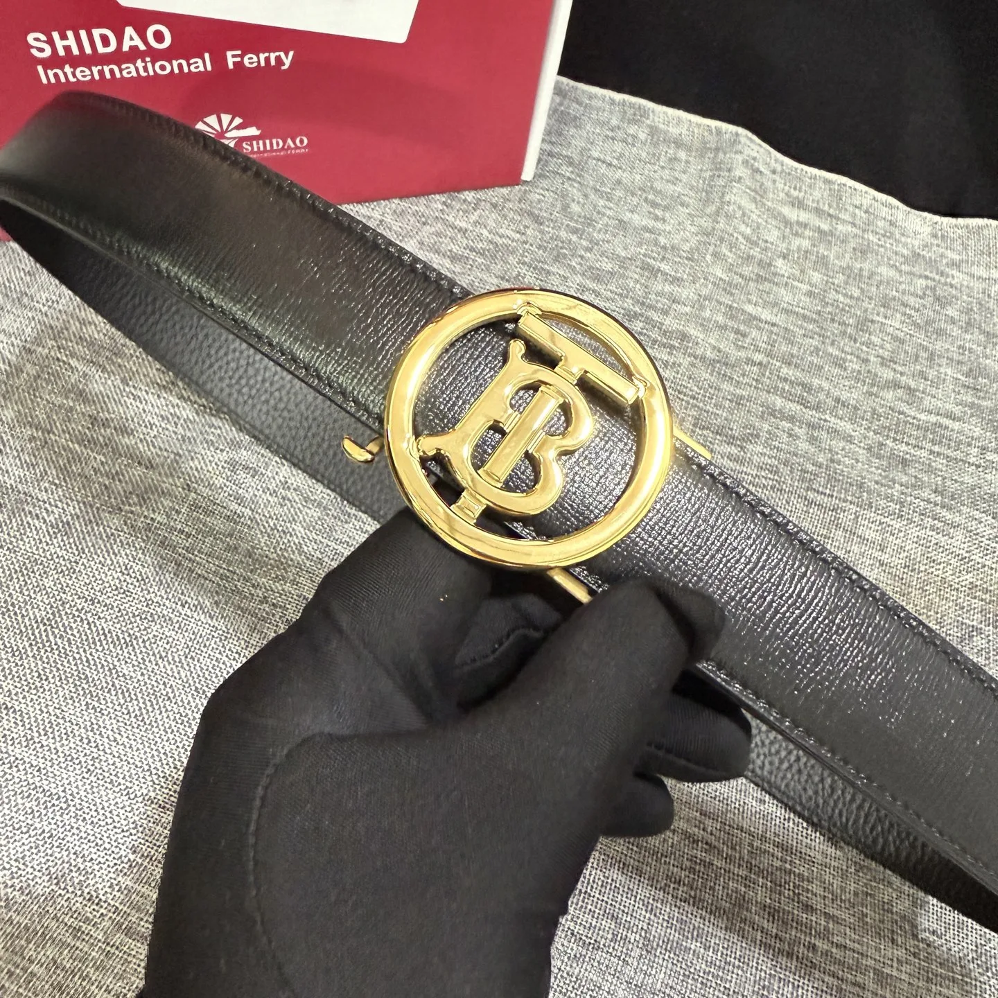Trendy Burberry Belt 4204