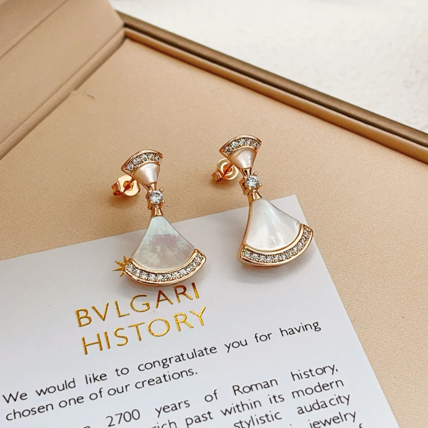 Bvlgari Earrings Chic 5070