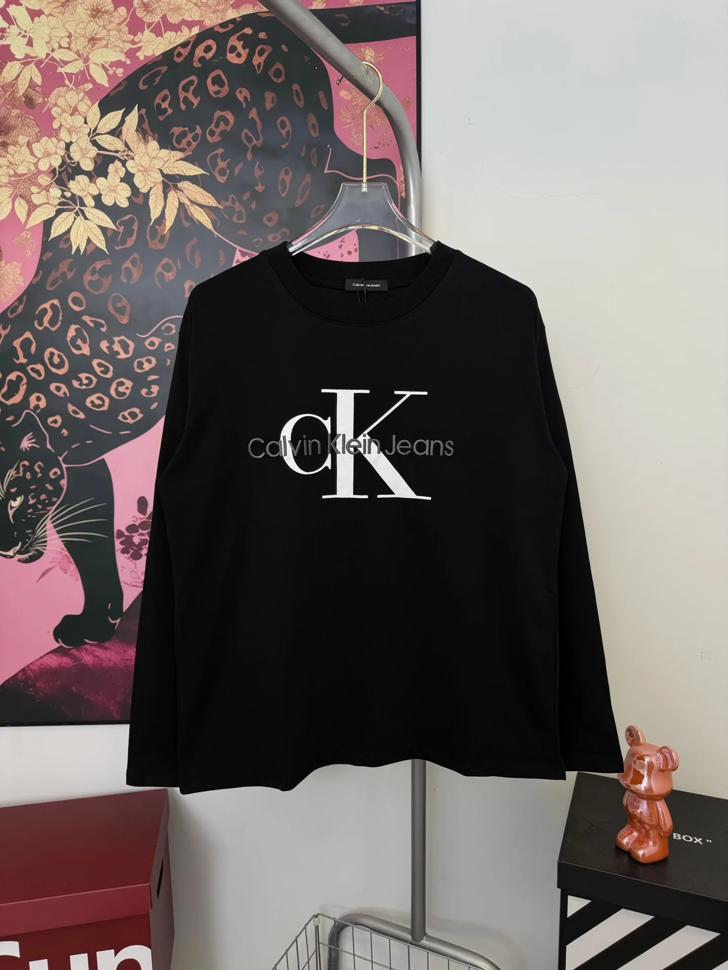 Calvin Klein Long Sleeves TopPick 7706