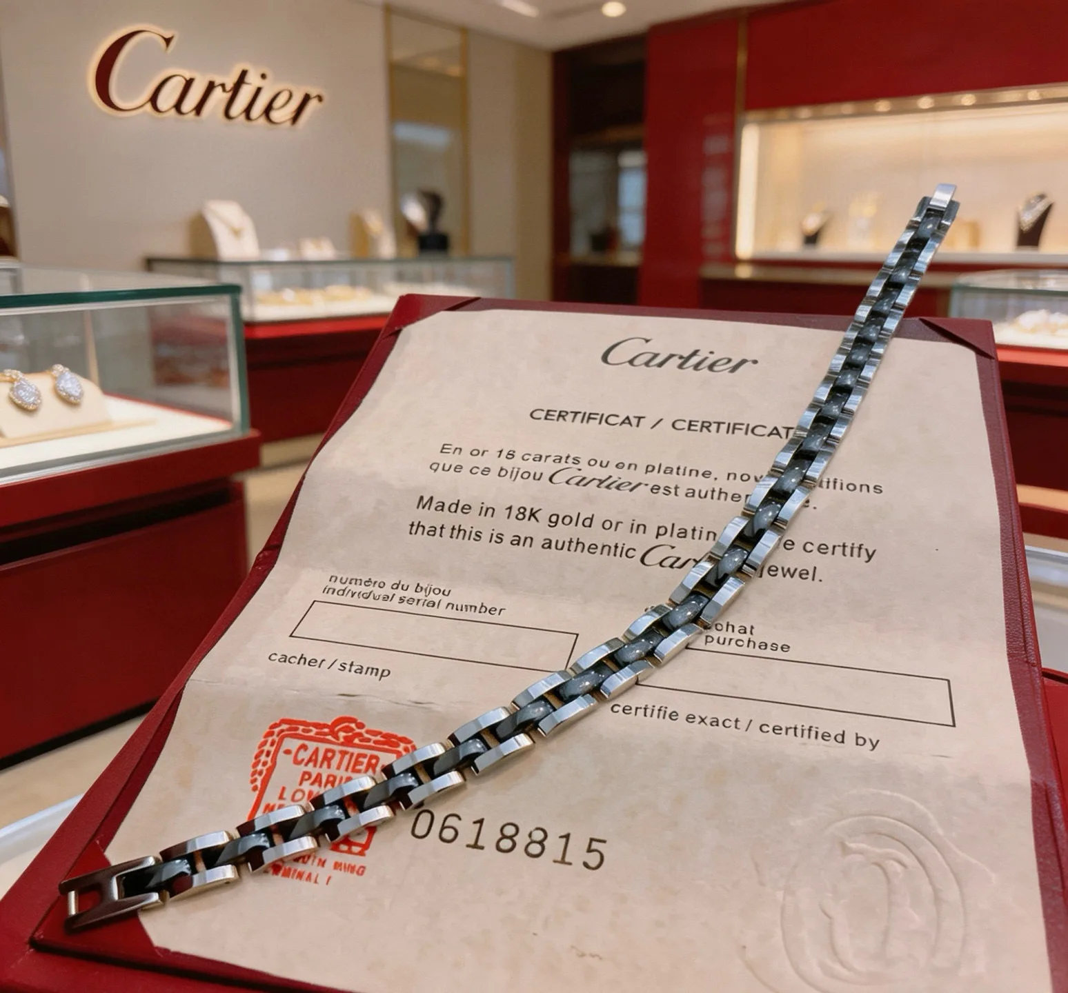 OdorResistant Cartier Bracelet 5020