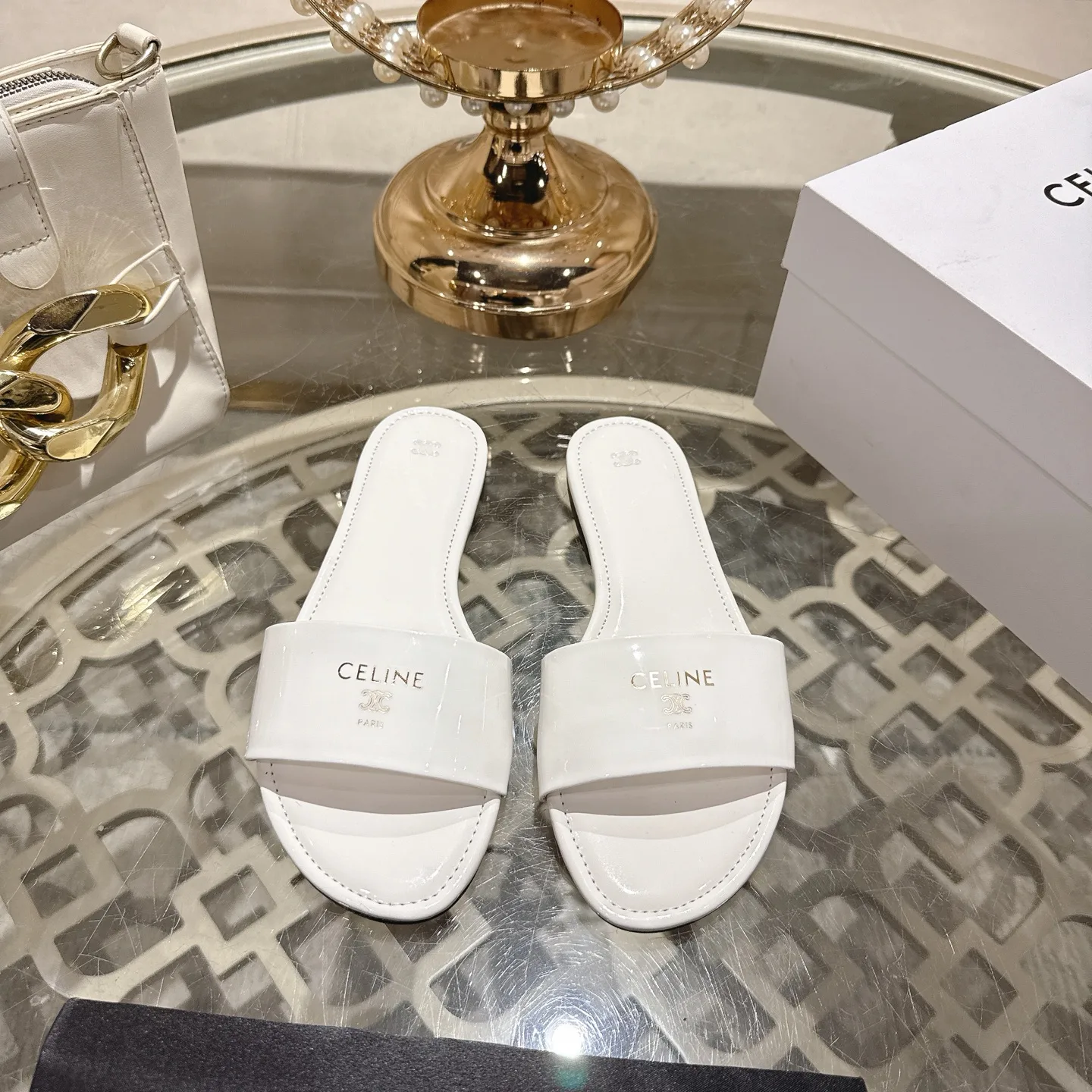 Celine Slippers Stylish 5875