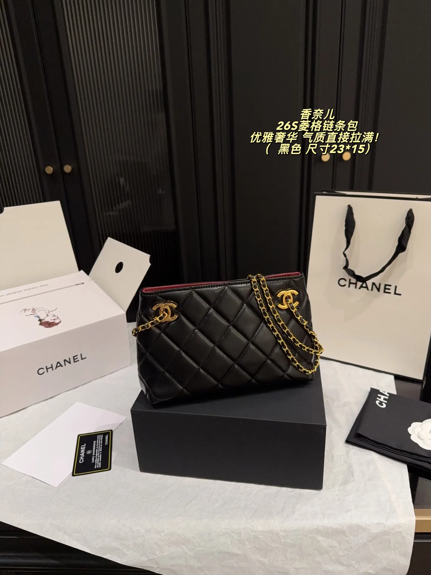 Chanel Chain Bag Unique 2958