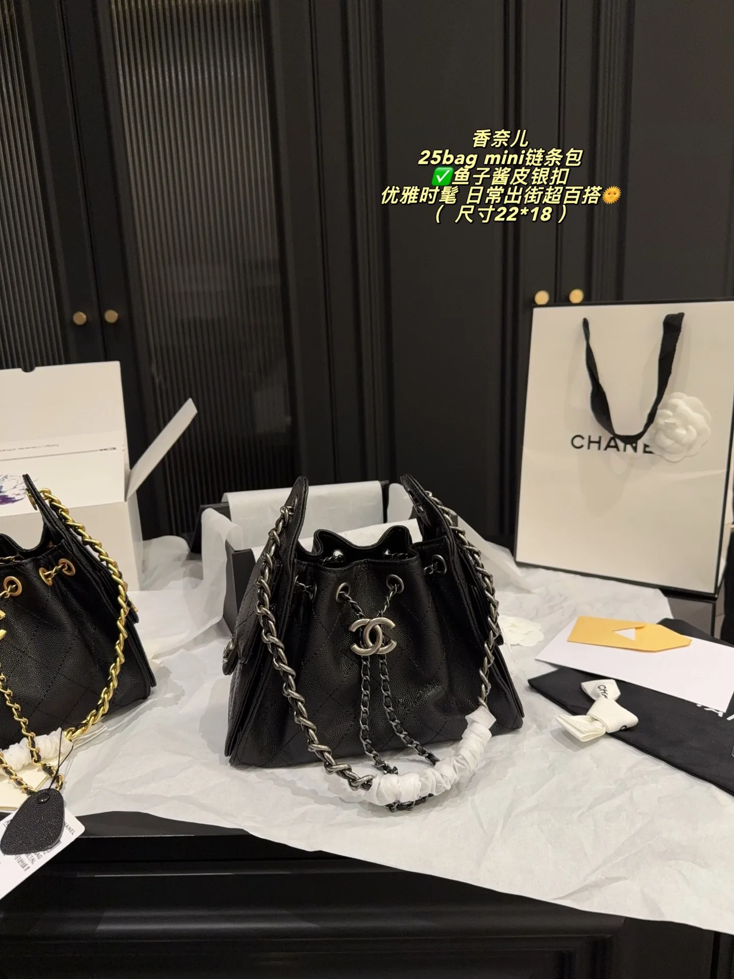 Minimalist Chanel Chain Bag 2969