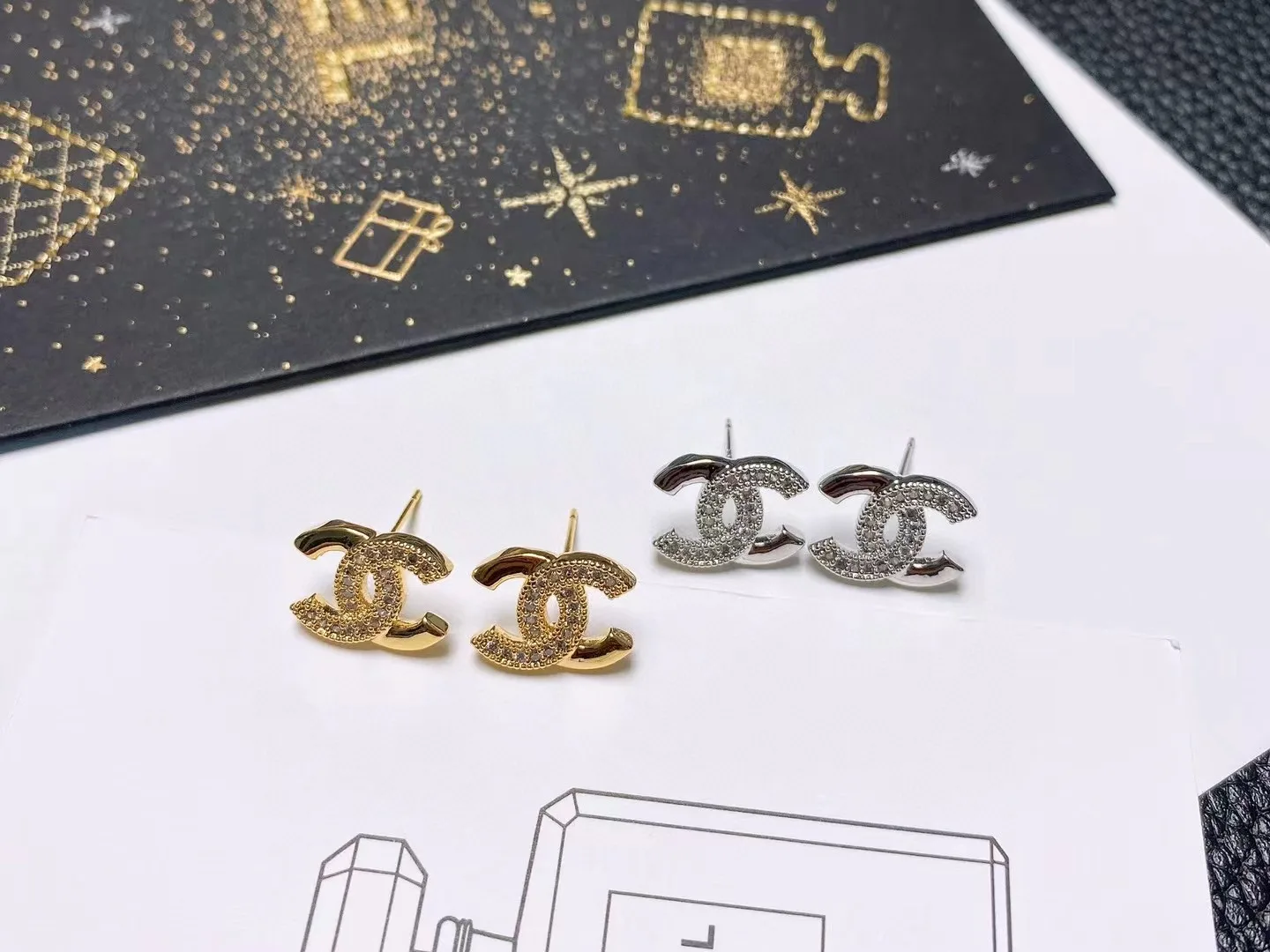 ZipUp Chanel Earrings 3226