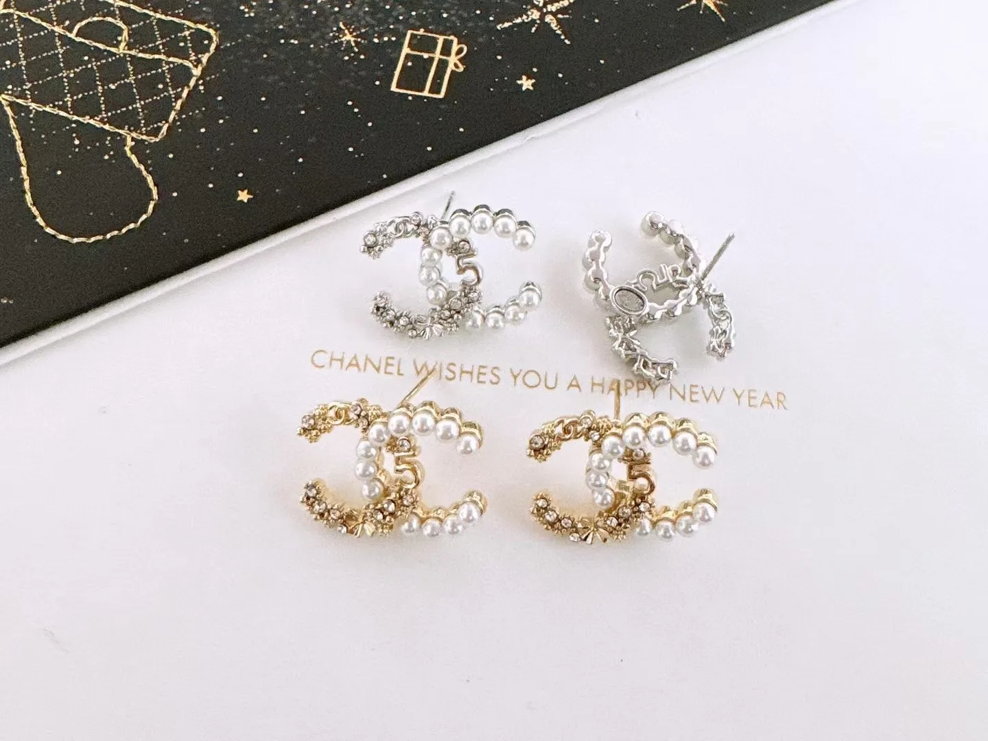 Chanel Earrings Stylish 3354