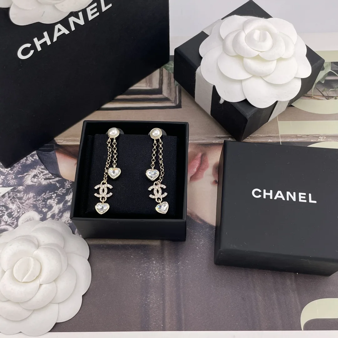 Unisex Chanel Earrings 3402