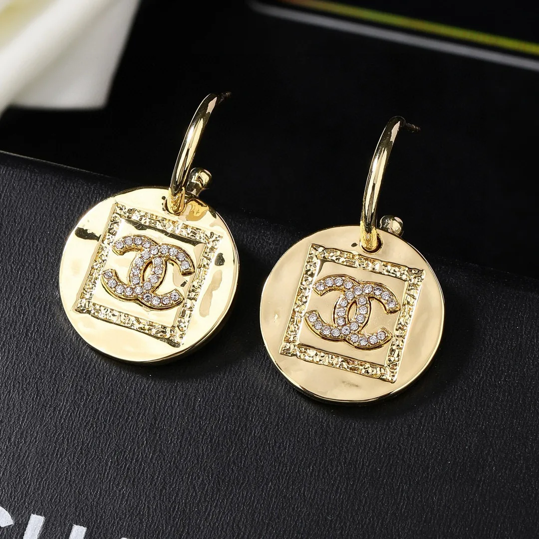 Chanel Earrings Snug 3194
