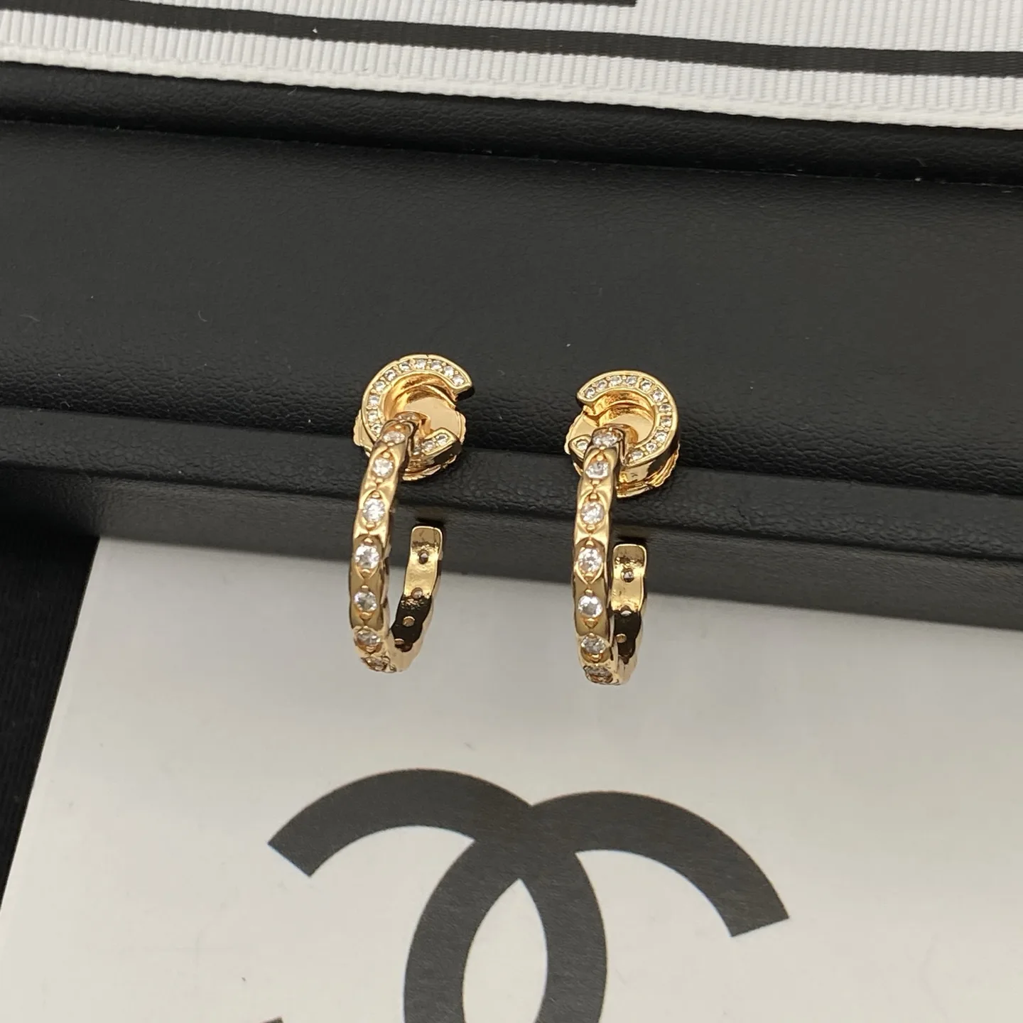Upgraded Chanel Earrings 3432