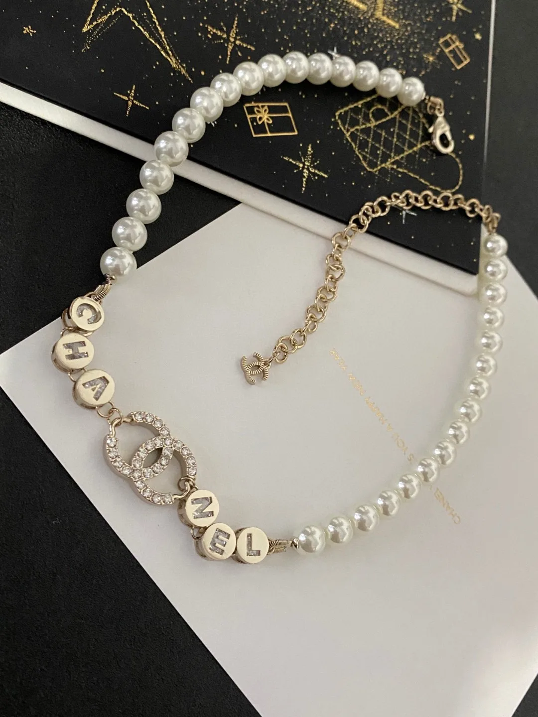 Chanel Necklace Compact 3535