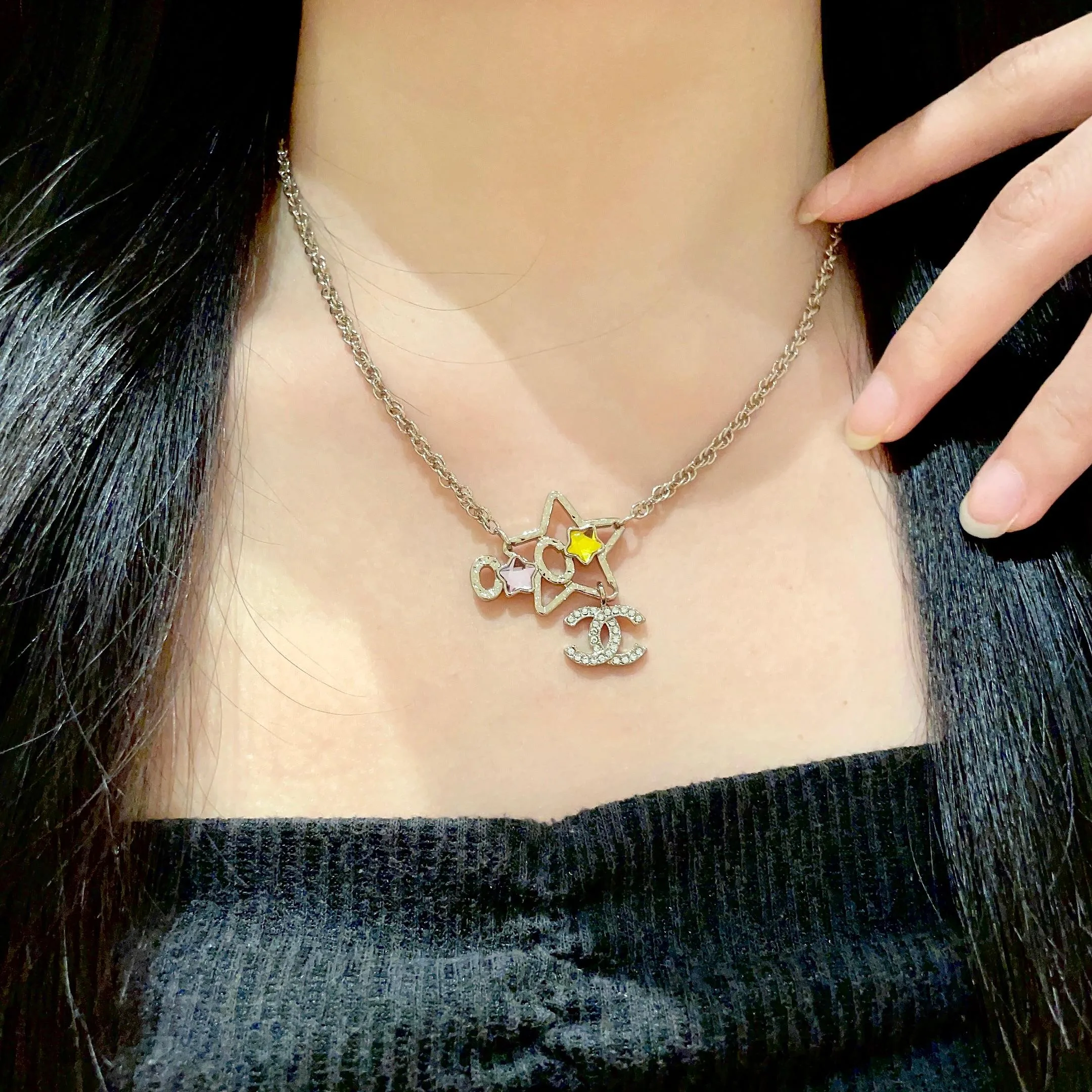 Chanel Necklace Stylish 3591
