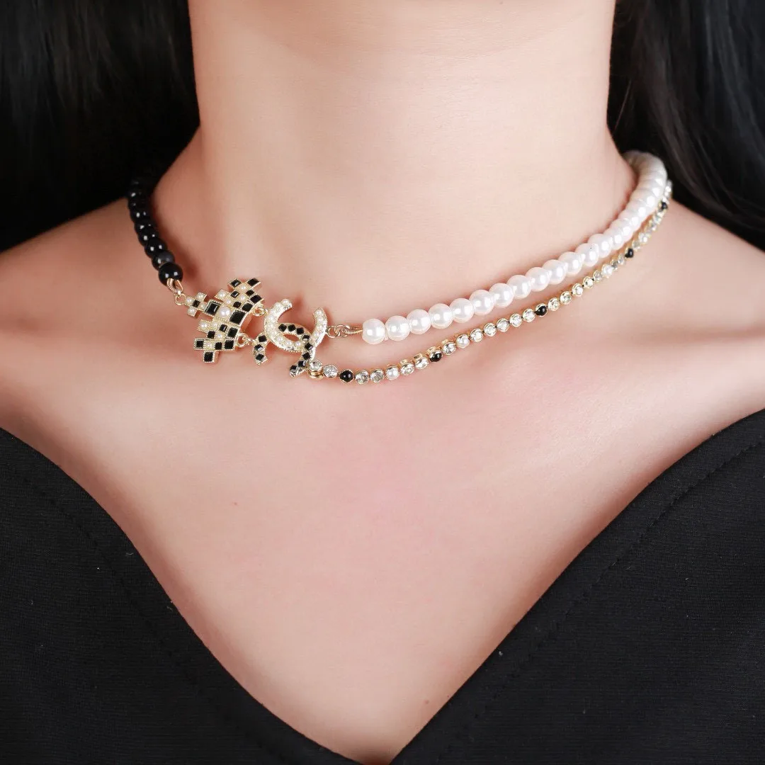 Chanel Necklace Colorful 3609