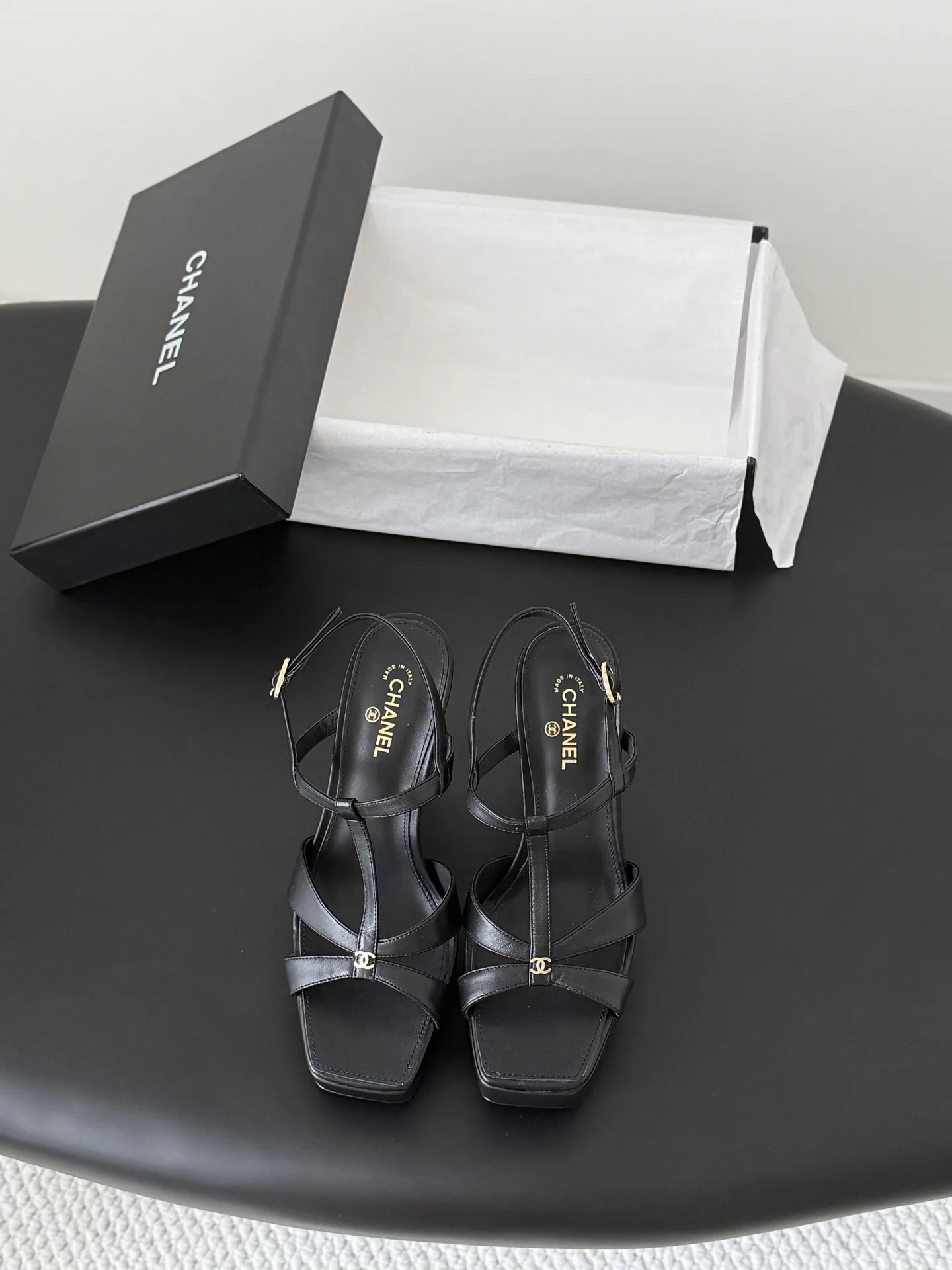 ComfortFit Chanel Sandals 3674
