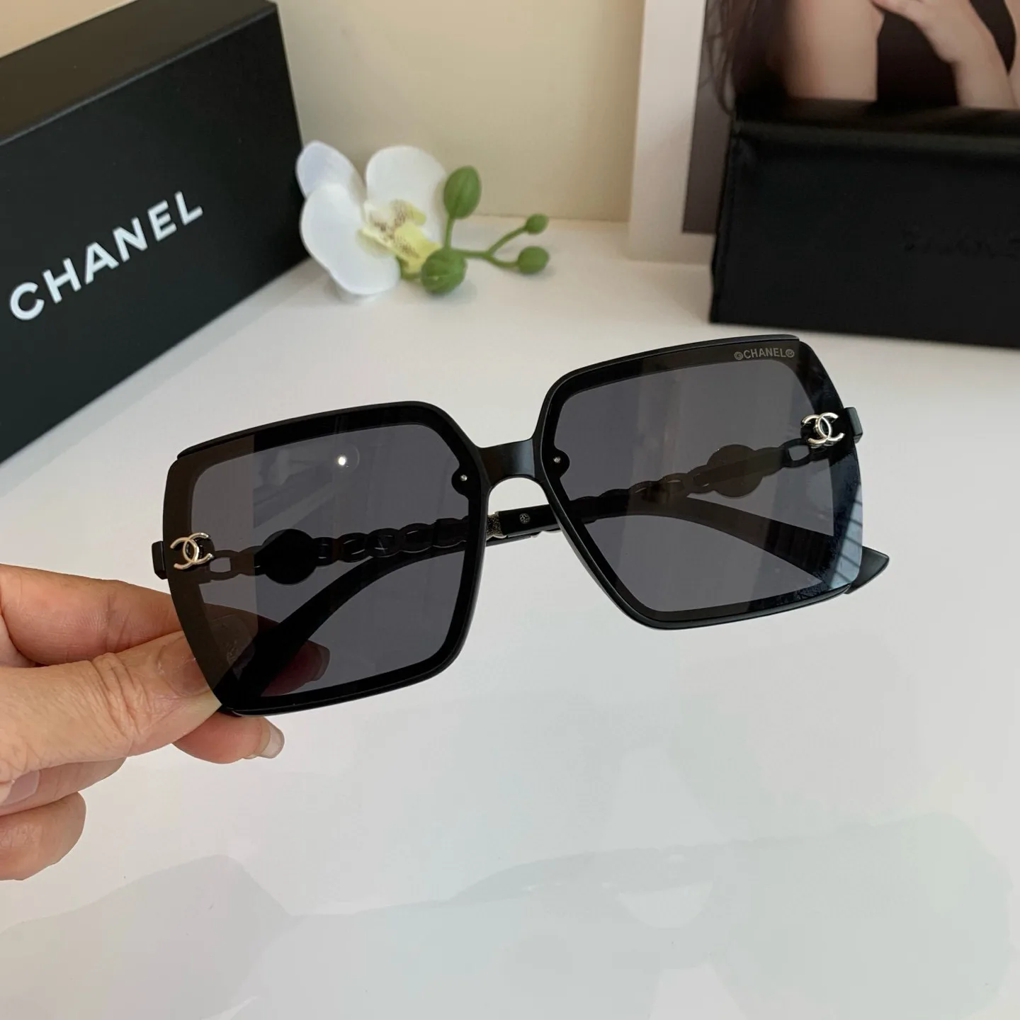 Chanel Sunglasses Colorful 3804