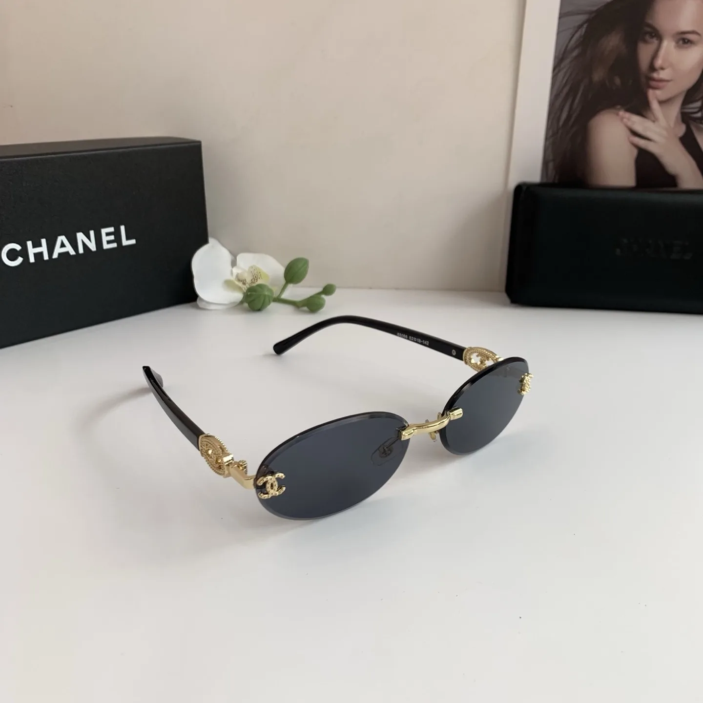 Bold Chanel Sunglasses 3824