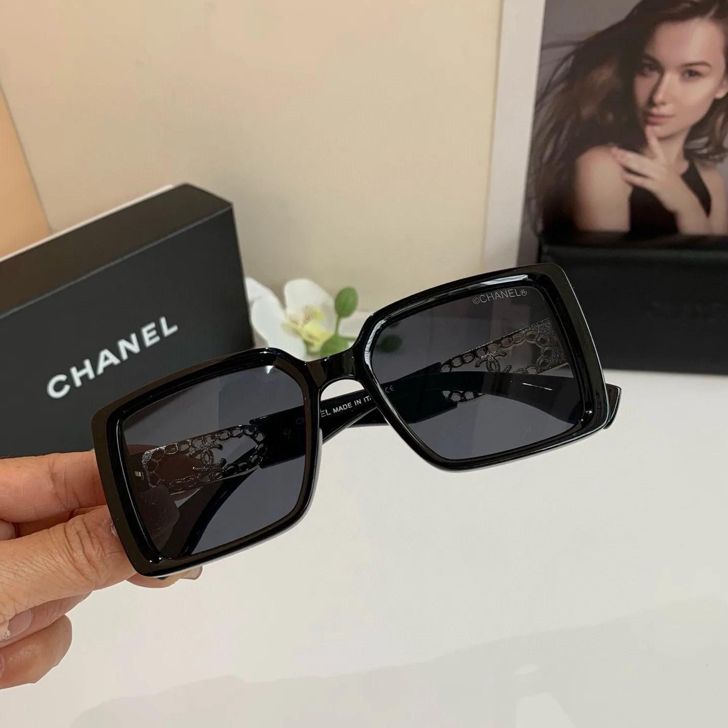 Colorful Chanel Sunglasses 3822