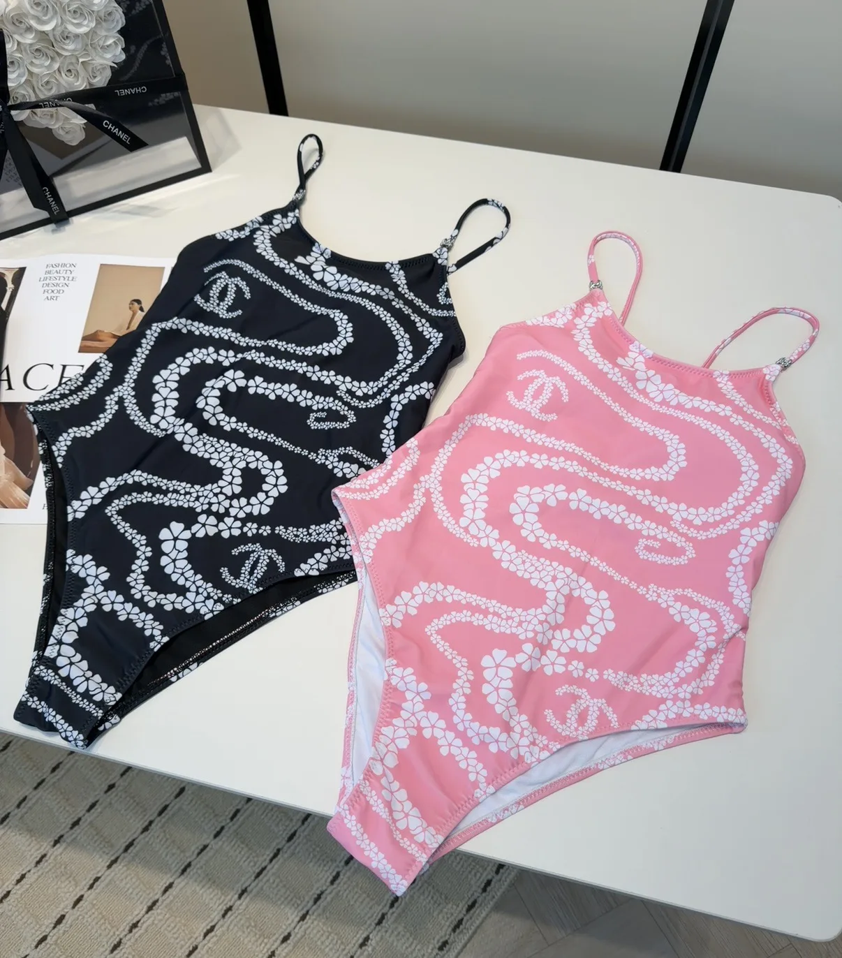 Chanel Swimsuit Vibrant 3896