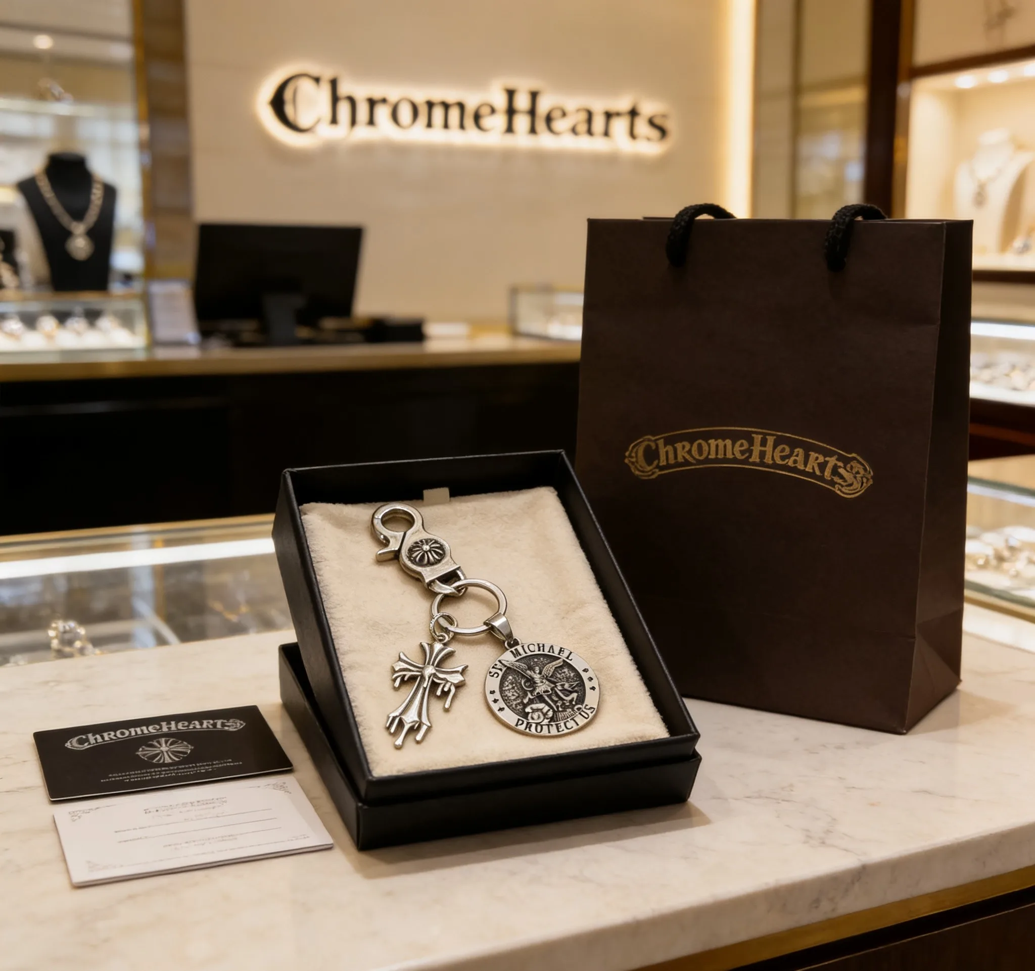 Chrome Hearts Keychain Contemporary 1541