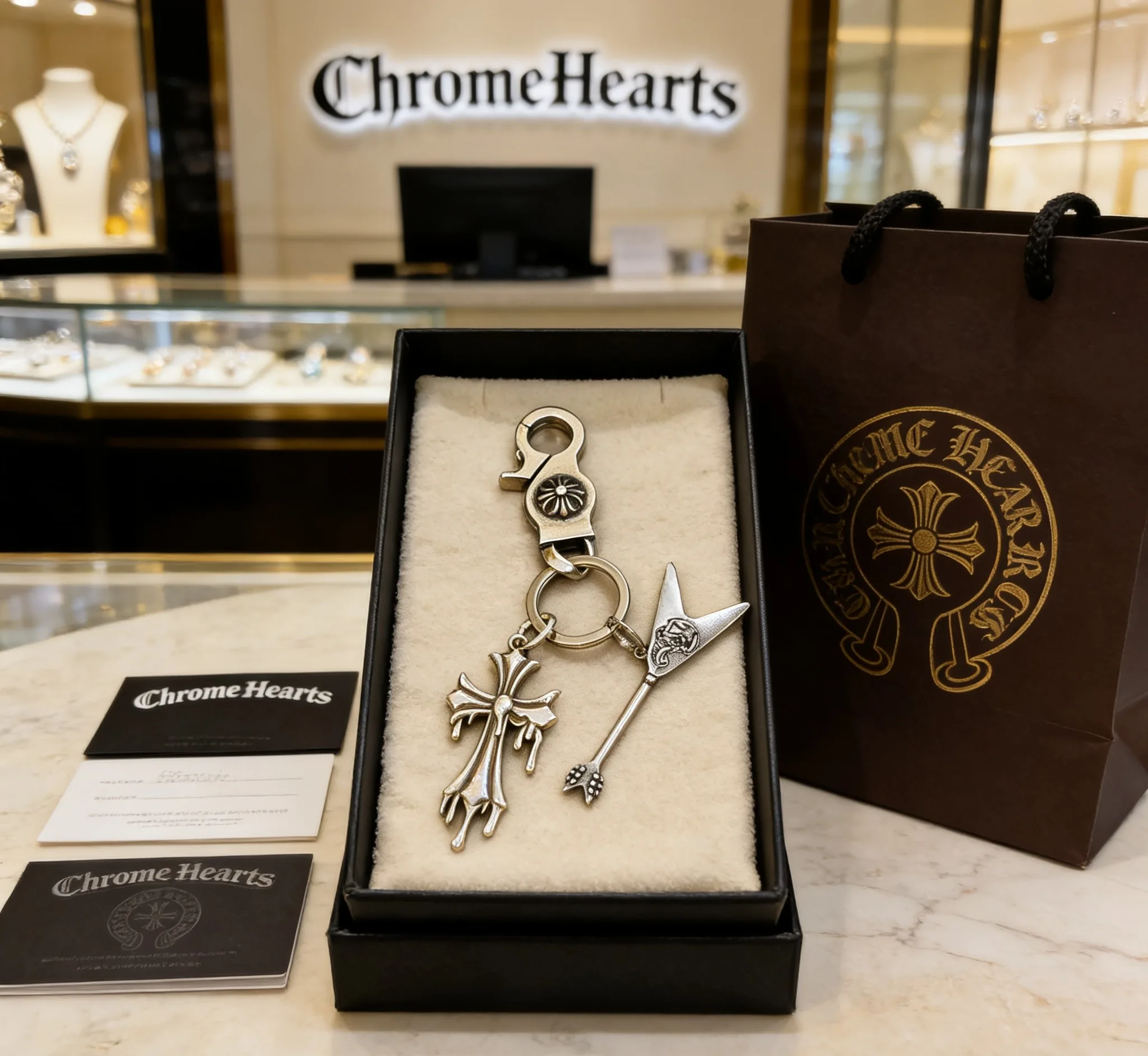 Chrome Hearts Keychain FreshLook 1534