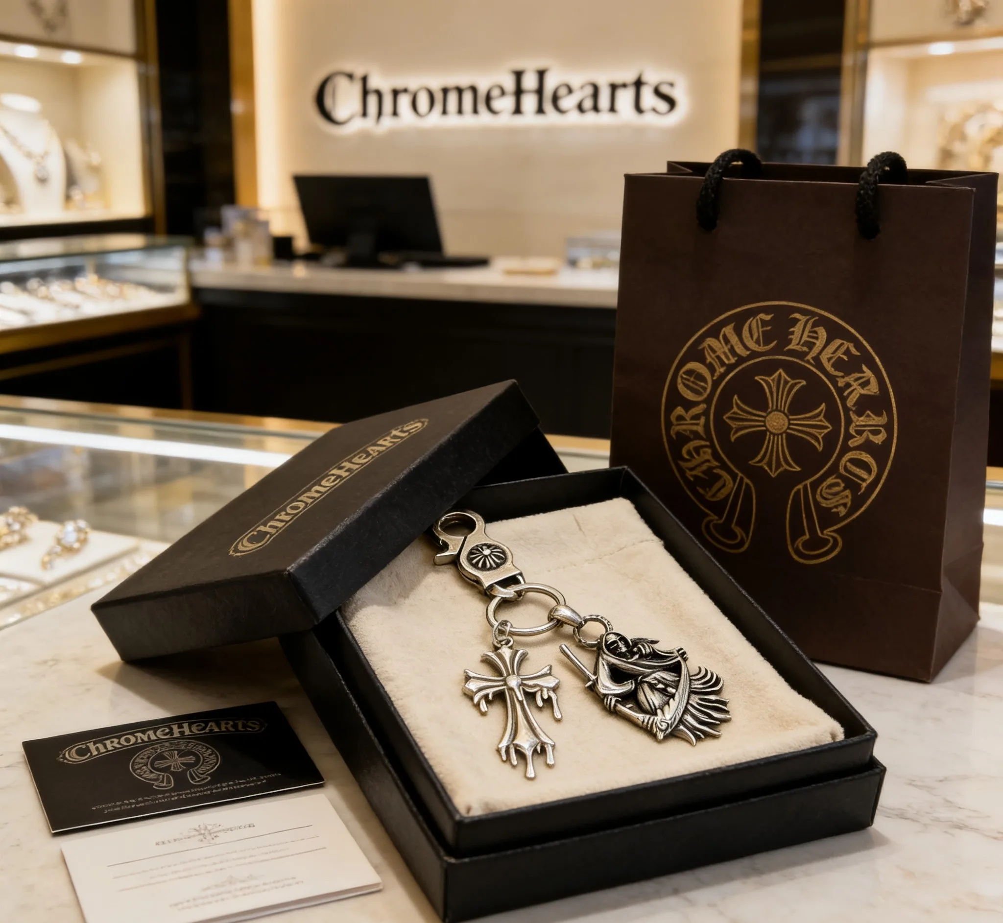 Chrome Hearts Keychain EasyMatch 1543