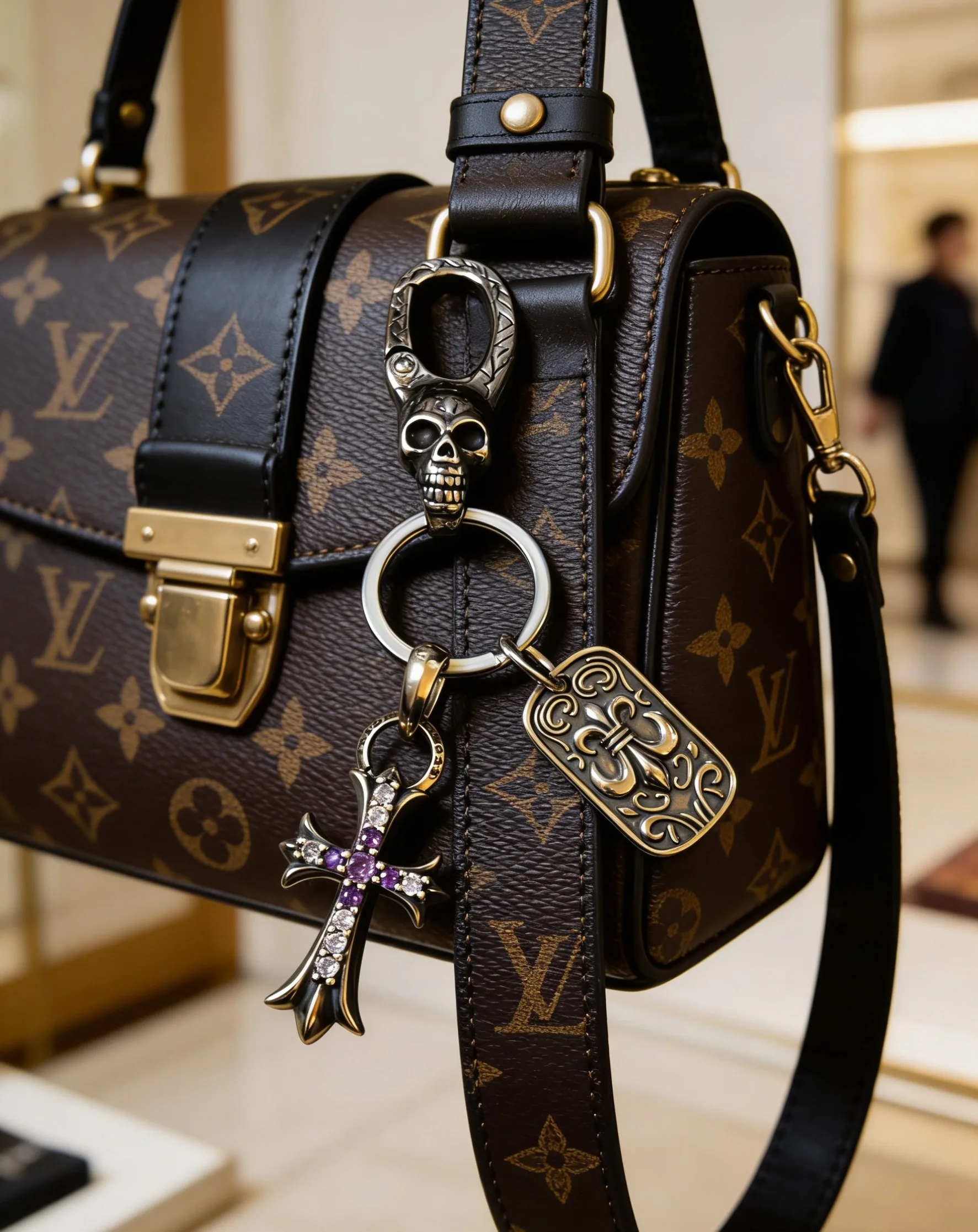 Chrome Hearts Keychain SunProtective 1535