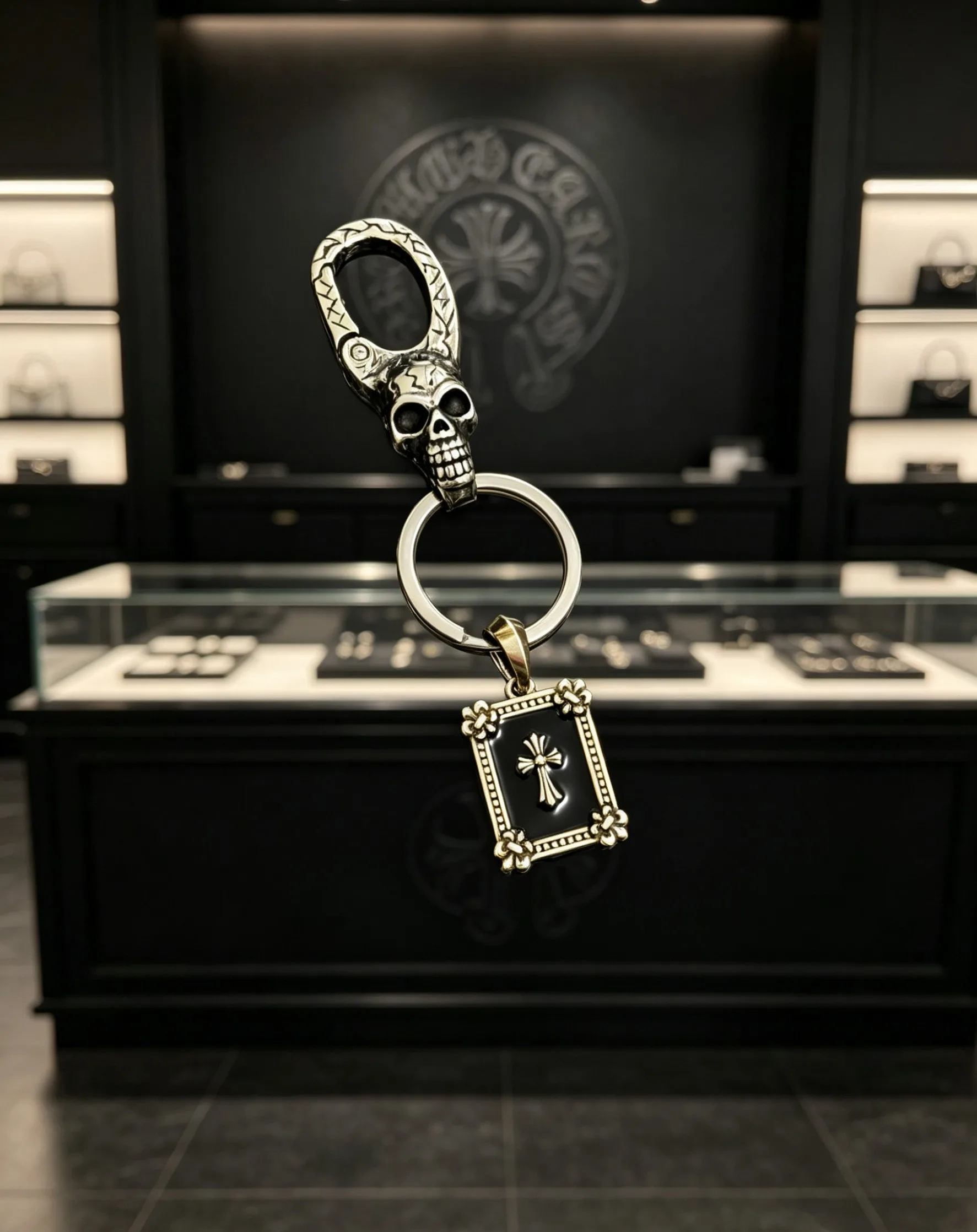 FlexibleFit Chrome Hearts Keychain 1501