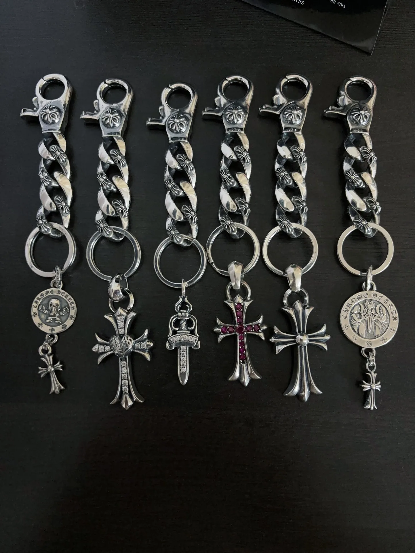 Refined Chrome Hearts Keychain 1524