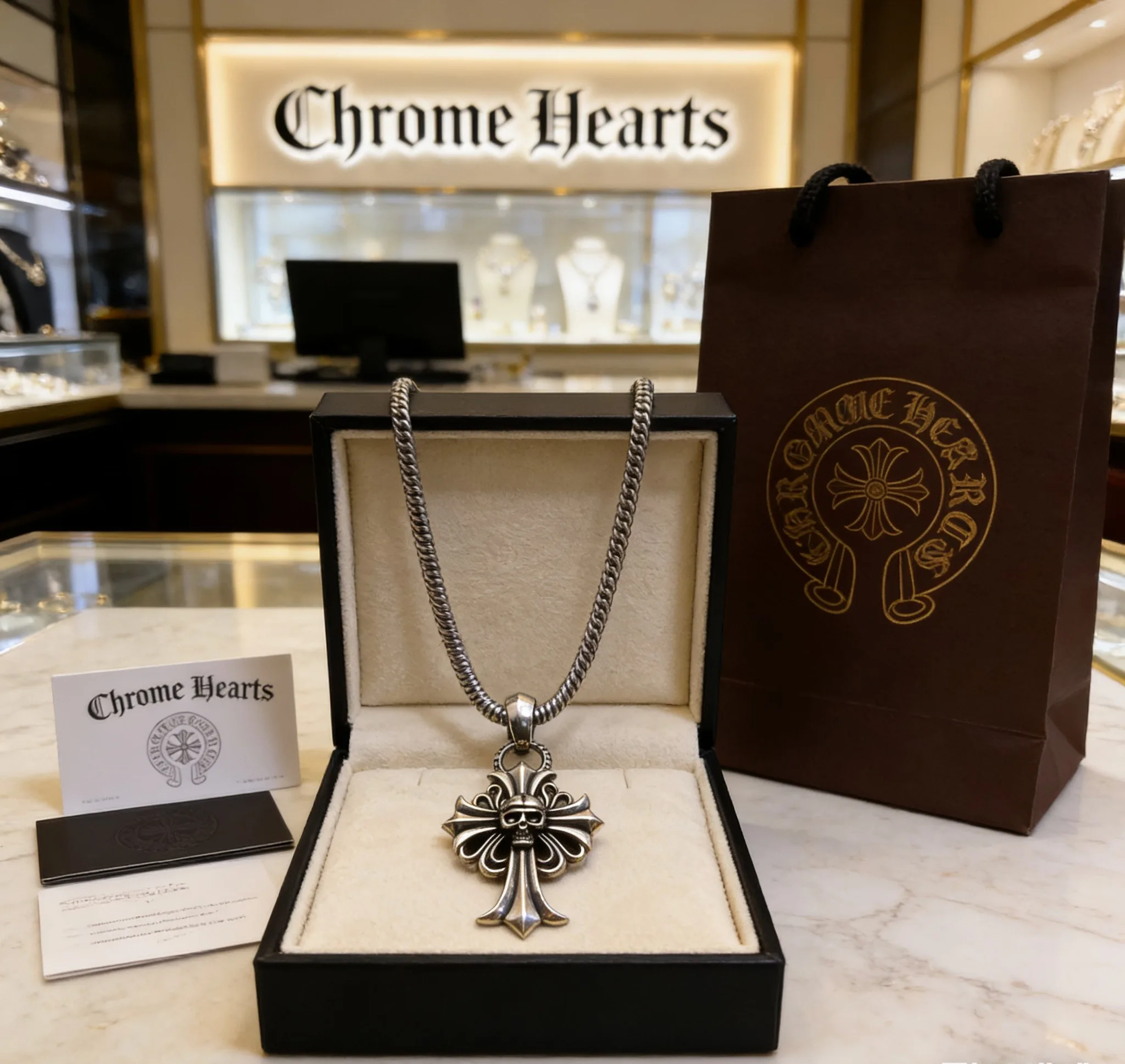 Chrome Hearts Necklace Supportive 1699