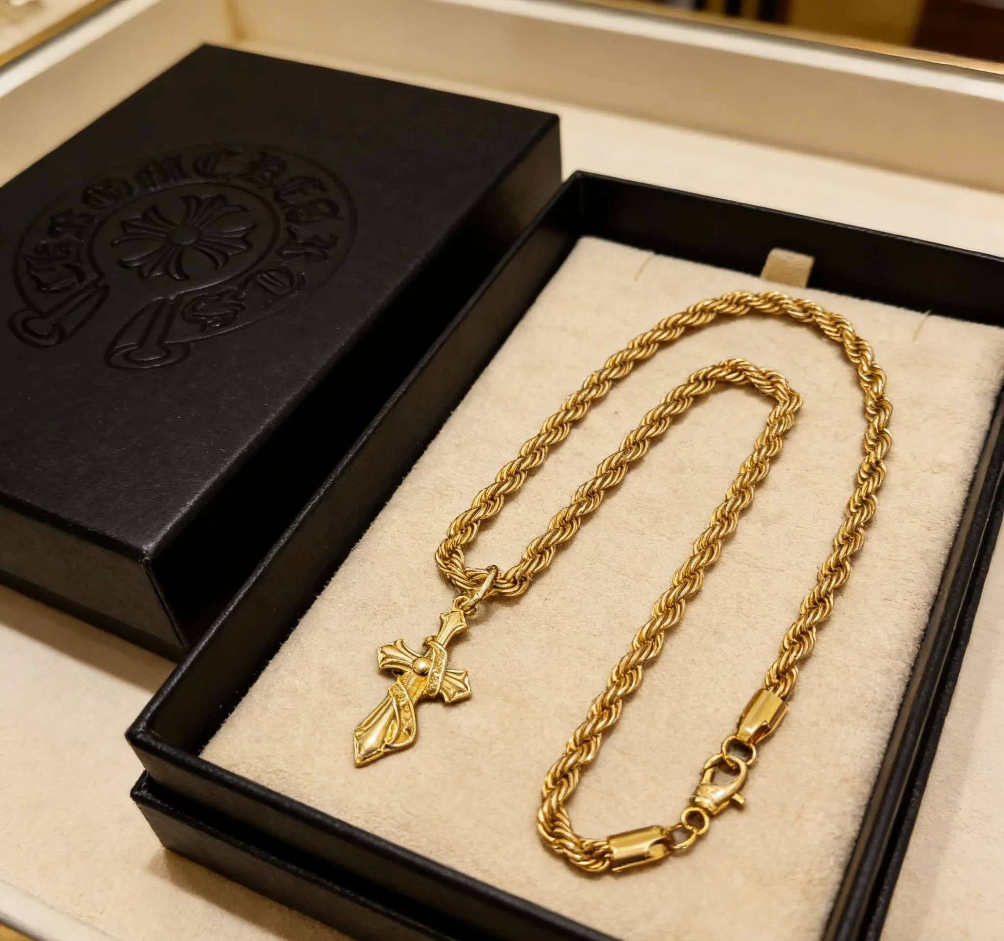 QuickDry Chrome Hearts Necklace 1706