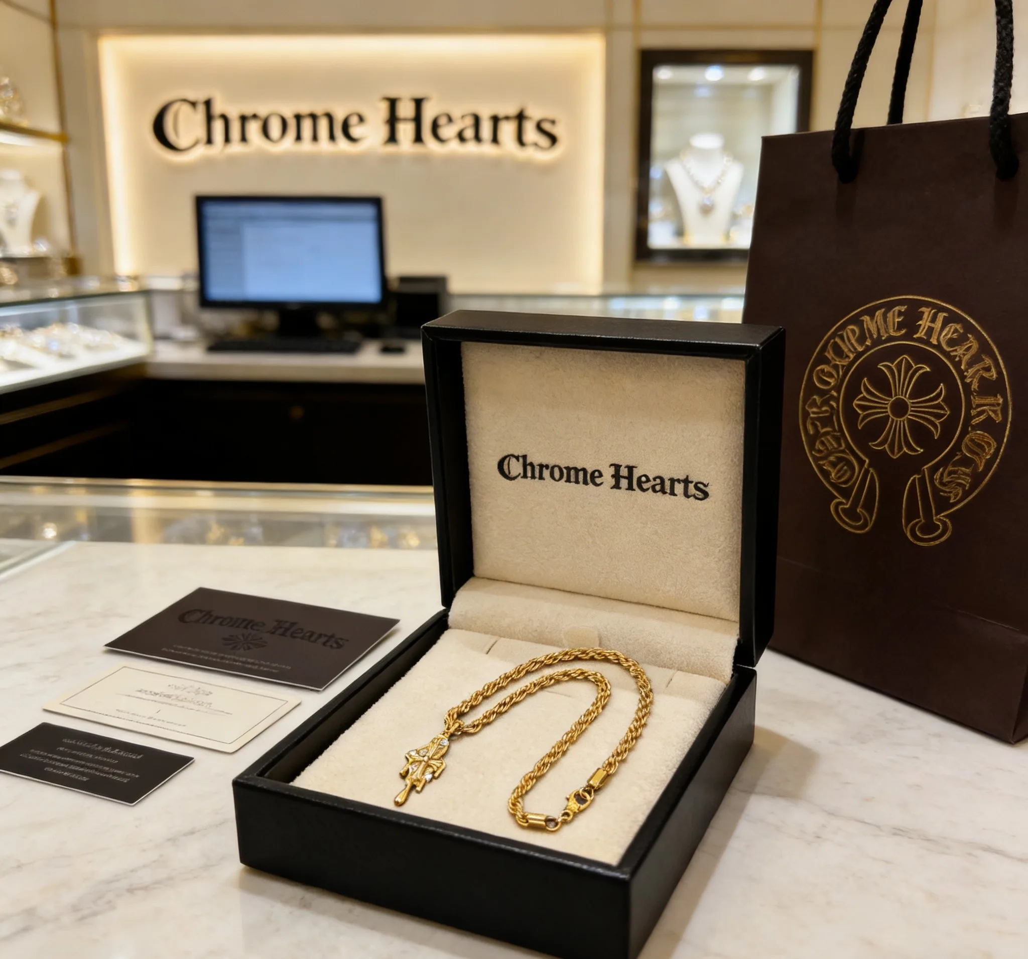 Chrome Hearts Necklace EasyCare 1690