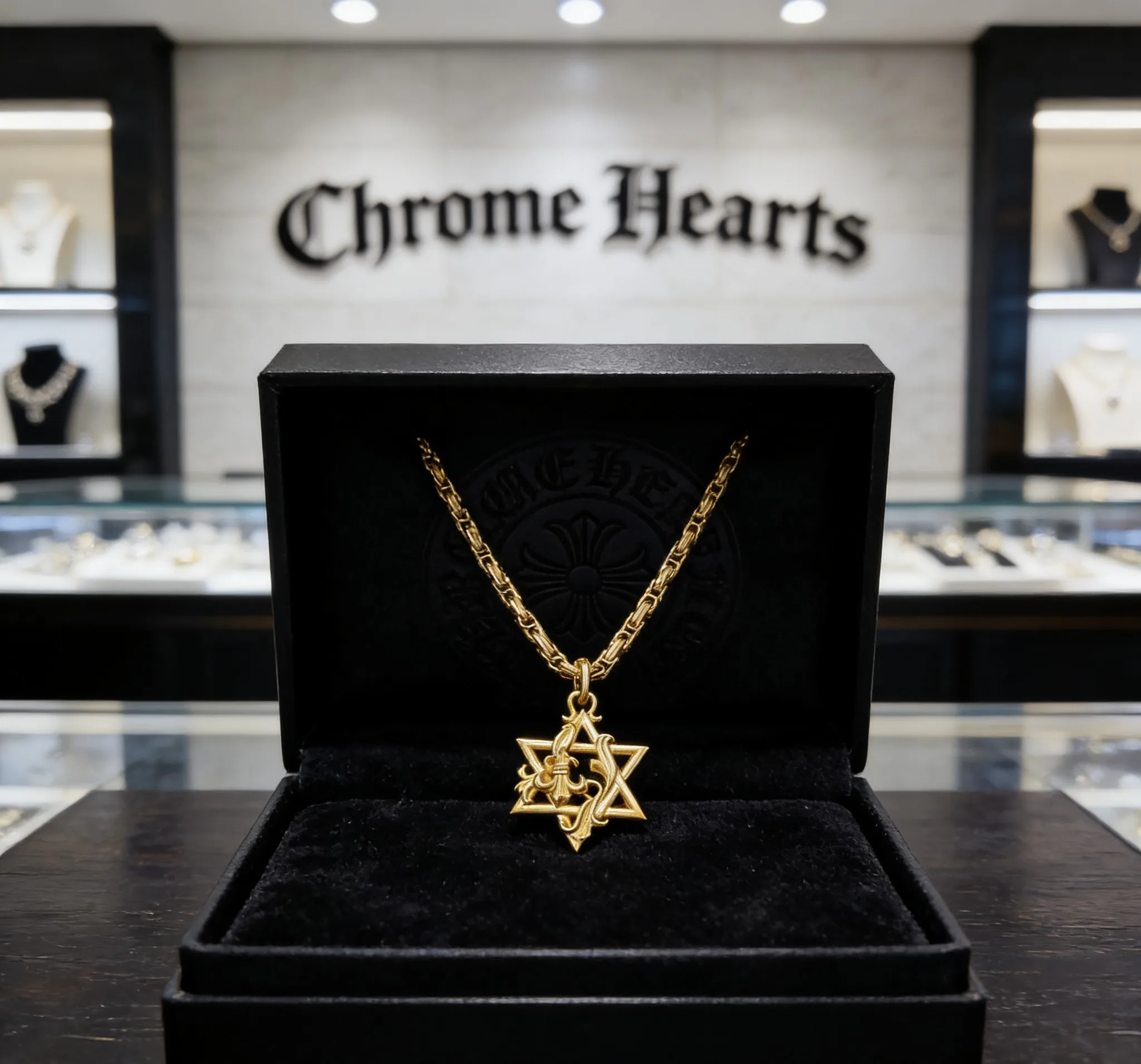 Supportive Chrome Hearts Necklace 1730