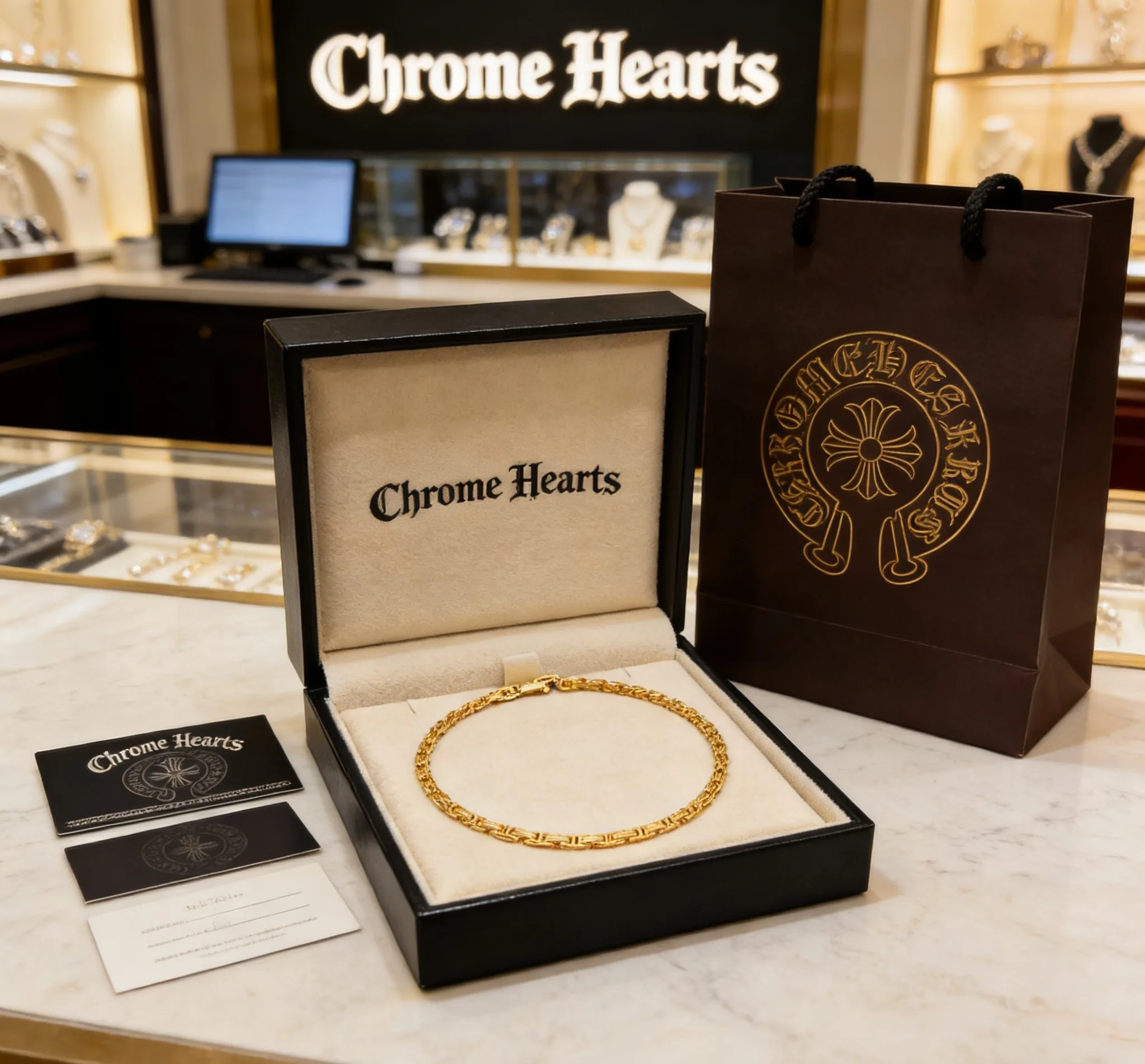 OdorResistant Chrome Hearts Necklace 1633