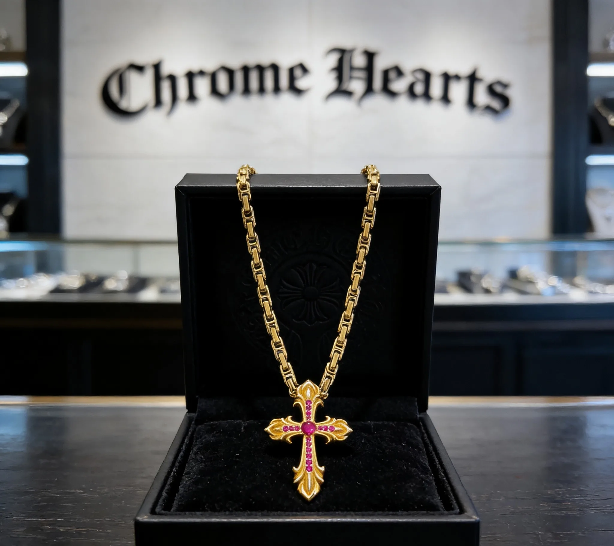 ZeroBulk Chrome Hearts Necklace 1692