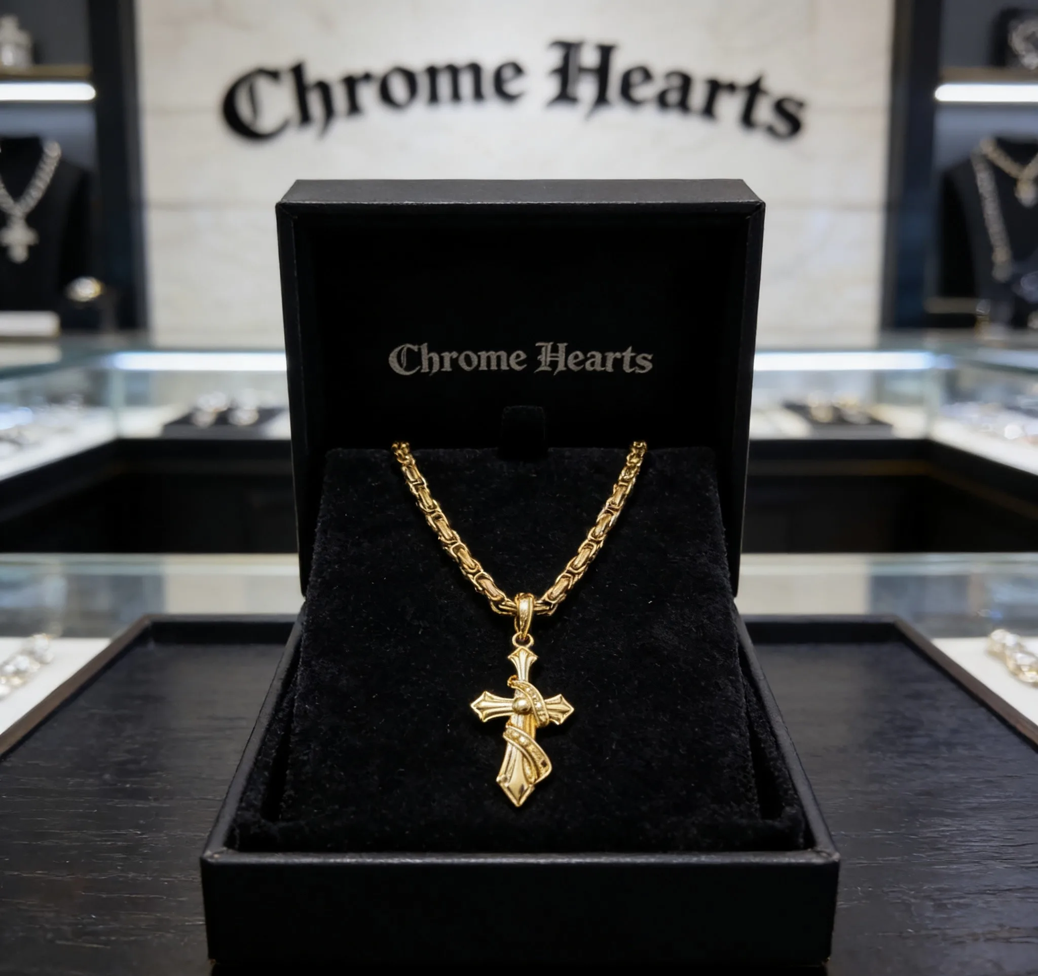 FashionForward Chrome Hearts Necklace 1685