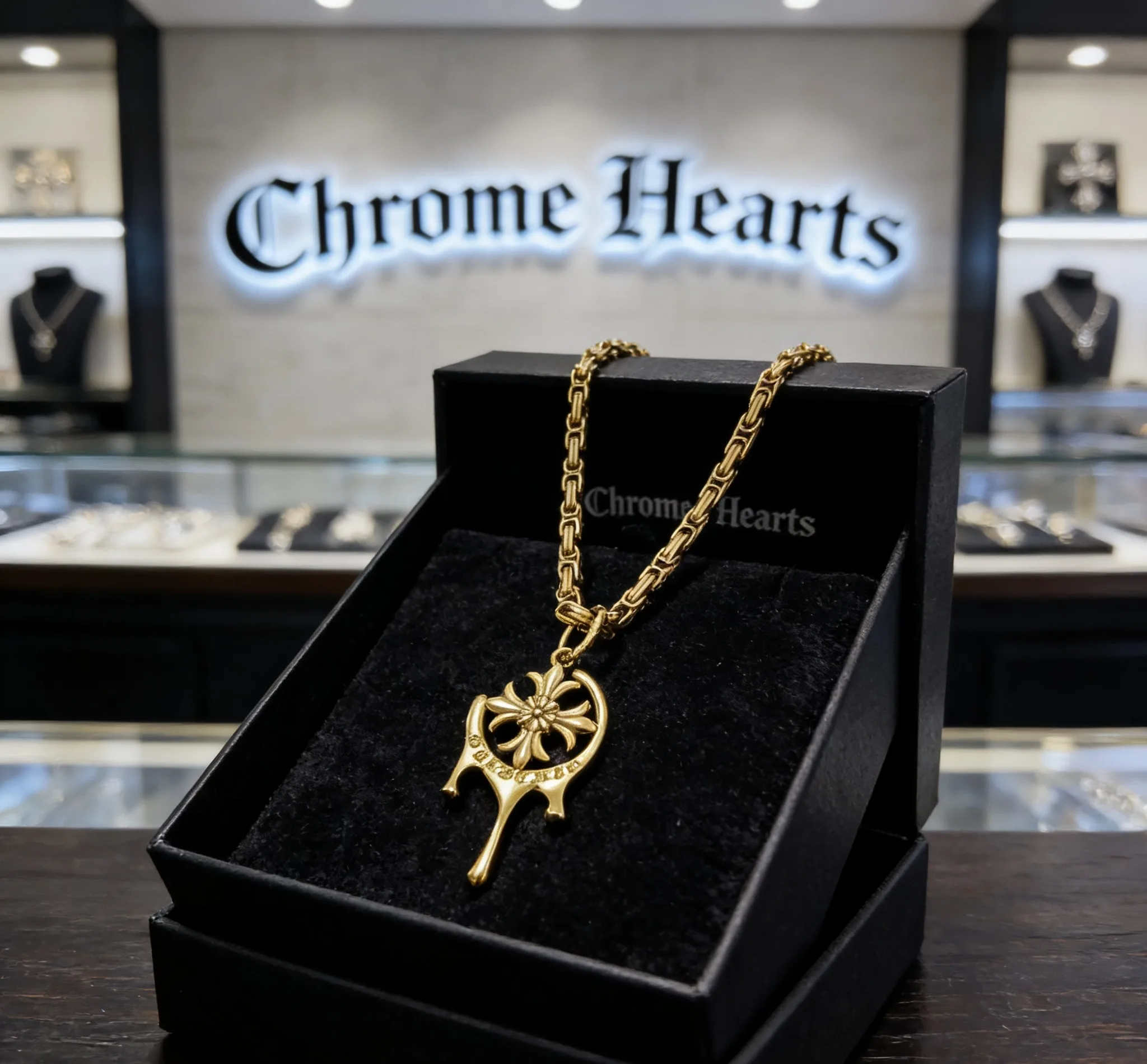 Chrome Hearts Necklace SmoothTexture 1694