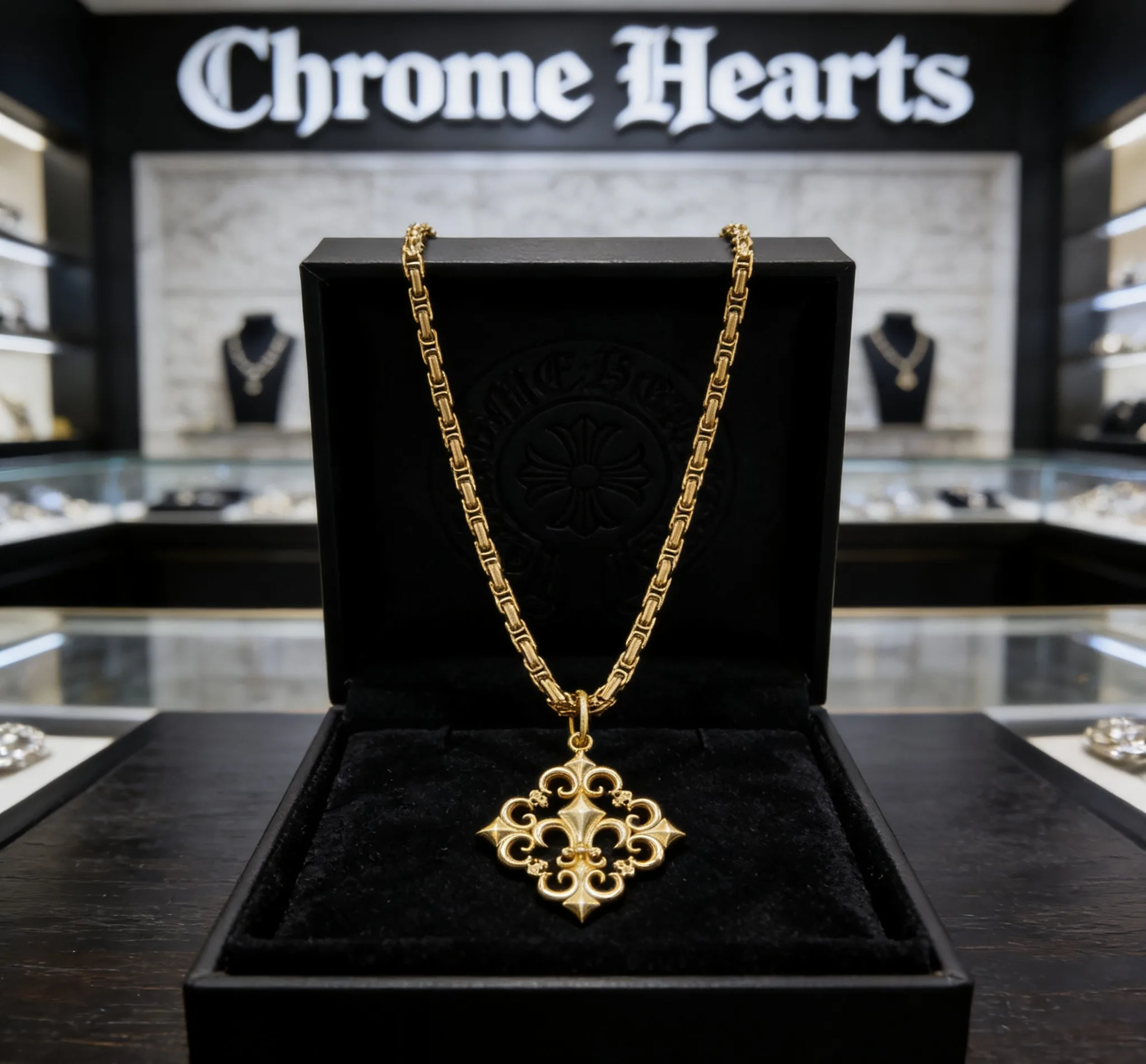 Chrome Hearts Necklace Modern 1693