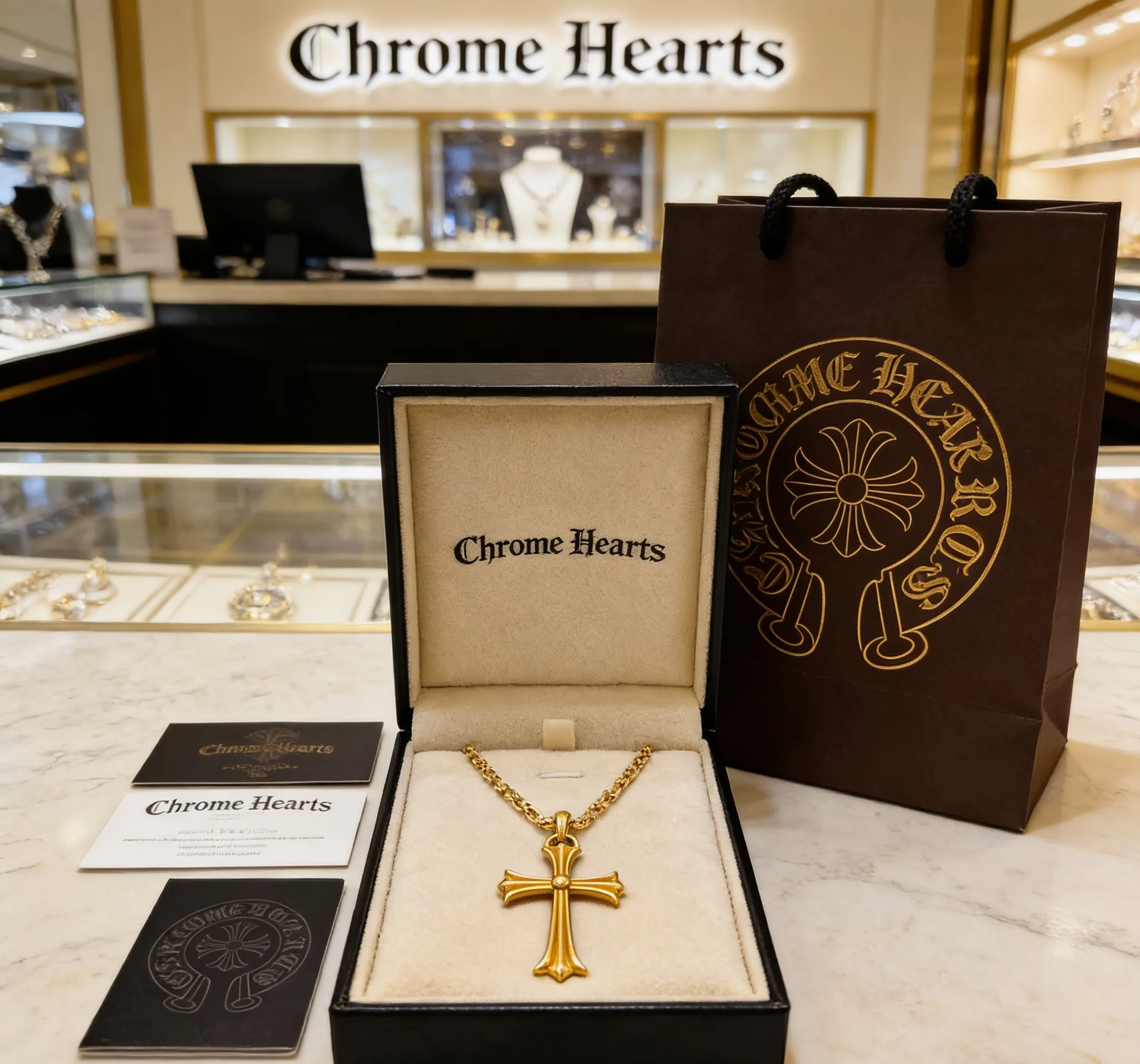 Chrome Hearts Necklace EasyCare 1687