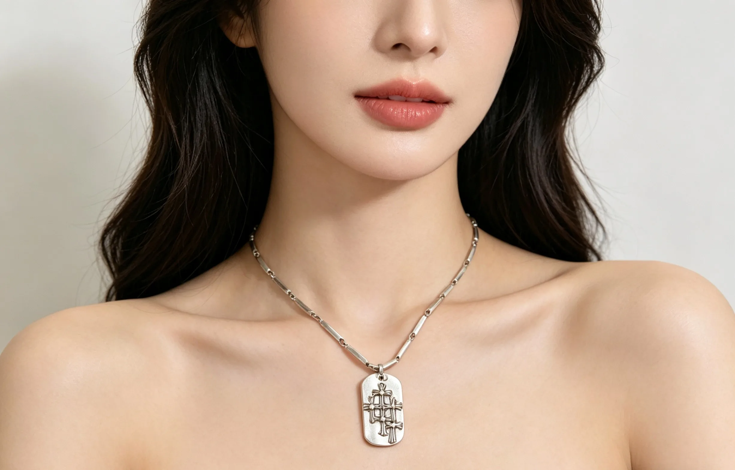 HighPerformance Chrome Hearts Necklace 1644