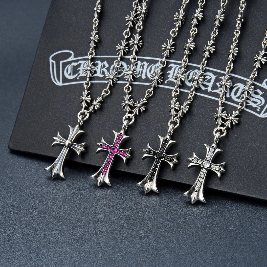 ZipUp Chrome Hearts Necklace 1759