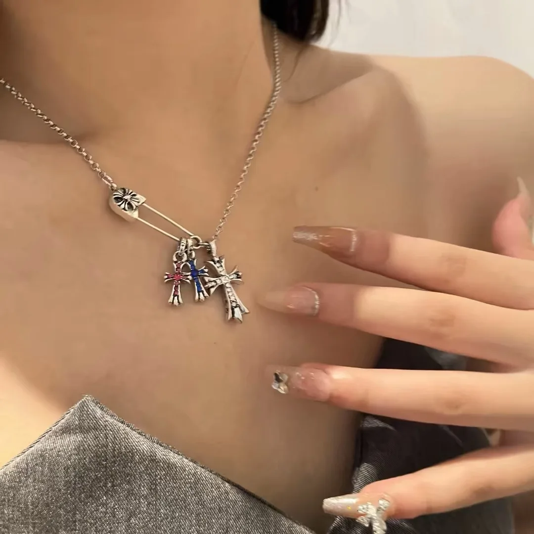 Unisex Chrome Hearts Necklace 1724