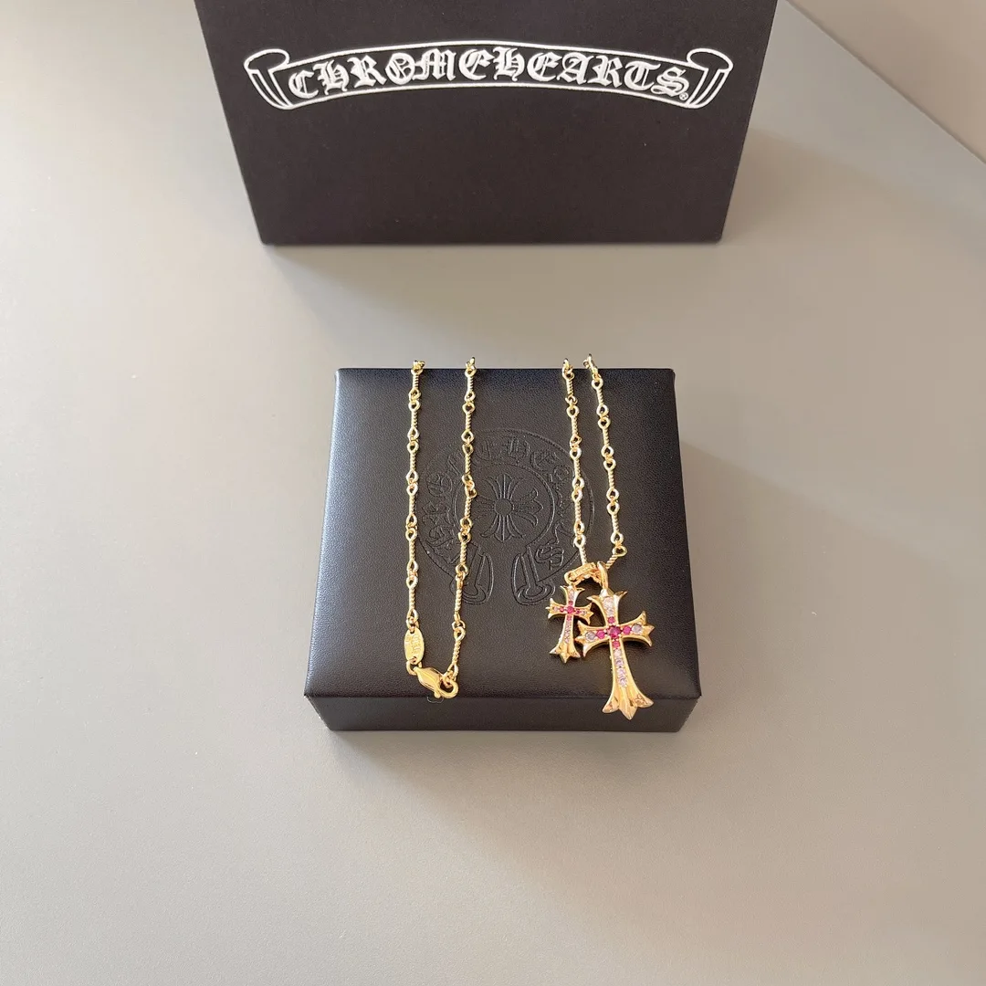 Chrome Hearts Necklace Colorful 1696