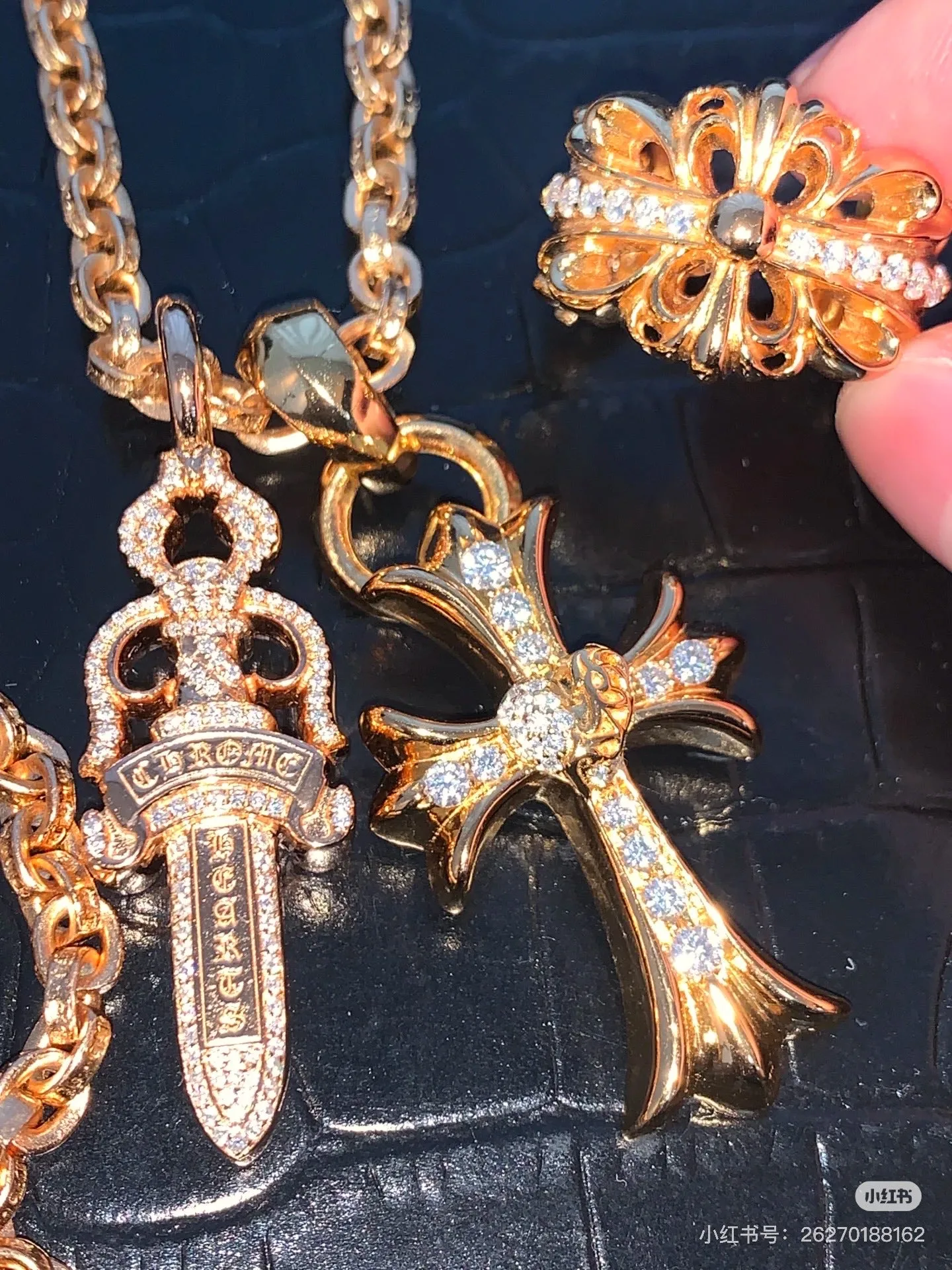 Durable Chrome Hearts Necklace 2329