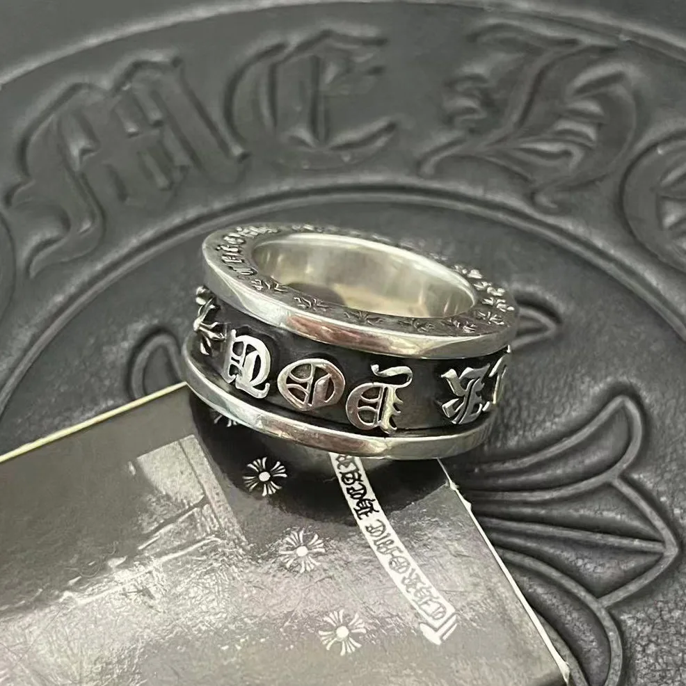 Bright Chrome Hearts Ring 1871