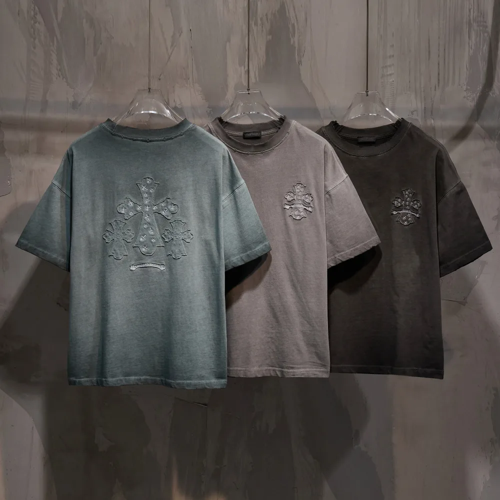 Unisex Chrome Hearts Short Sleeves 1893