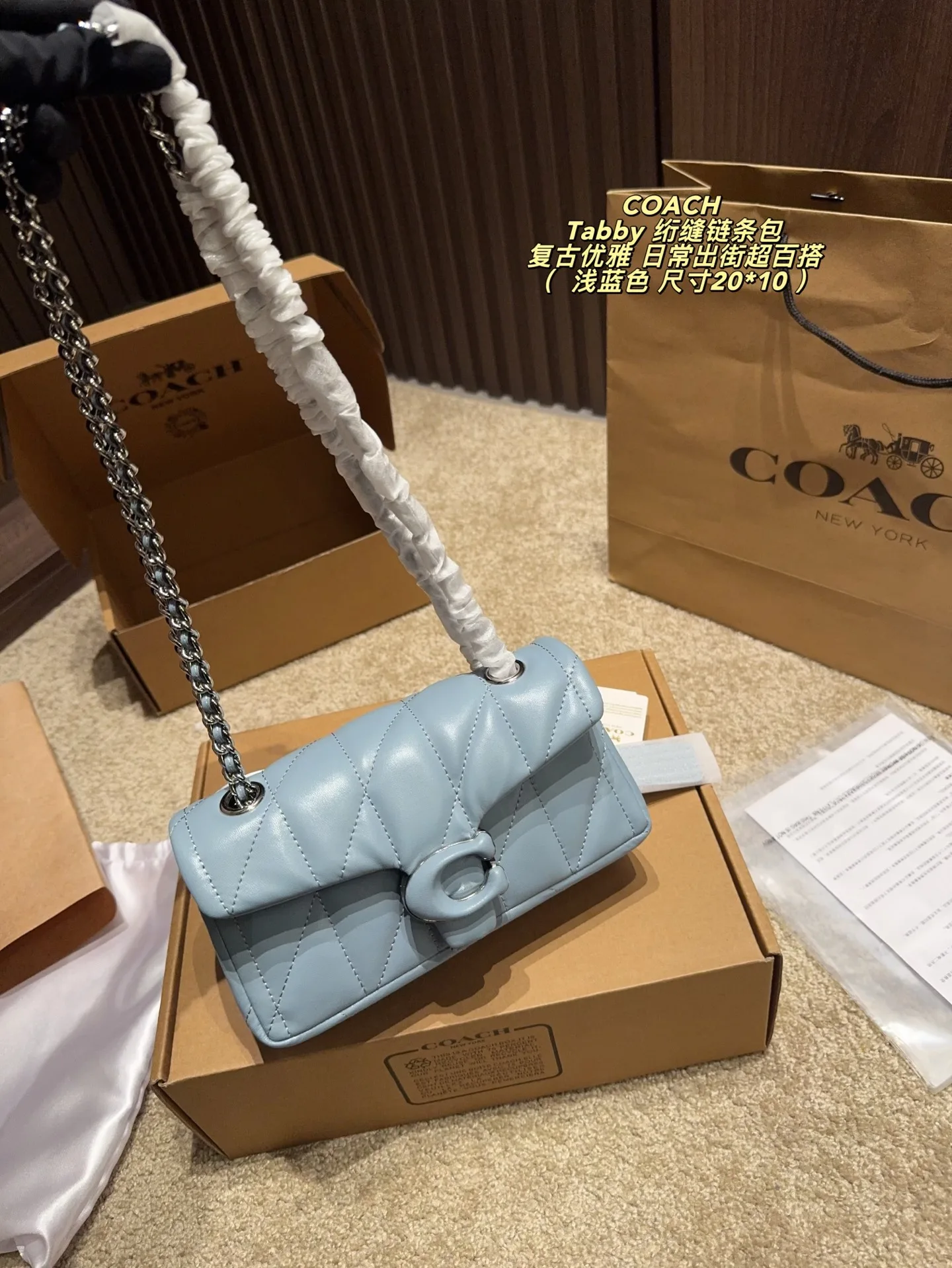 Coach Chain Bag Snug 7044