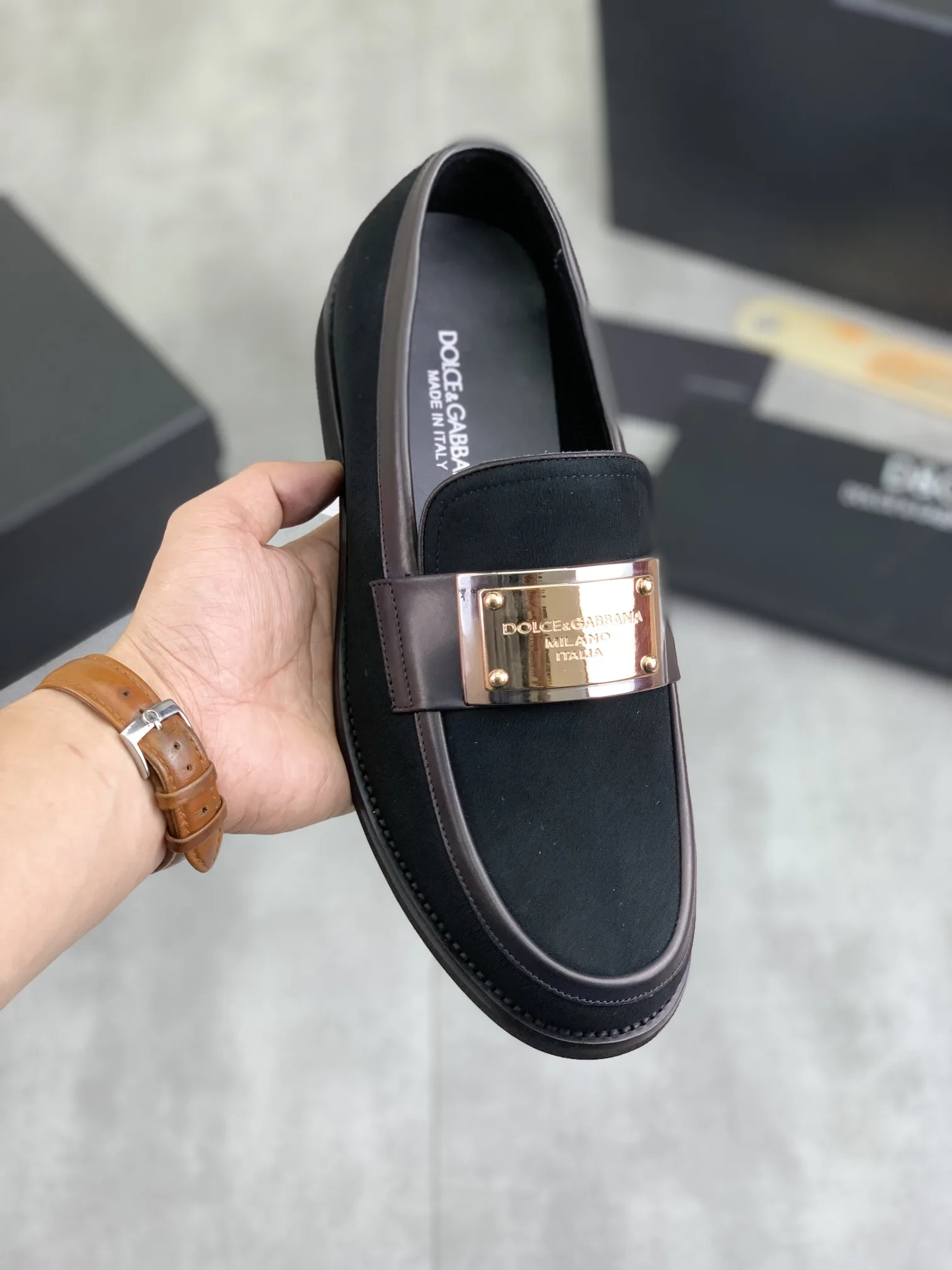 Dolce & Gabbana Leather Shoes Reliable 6903