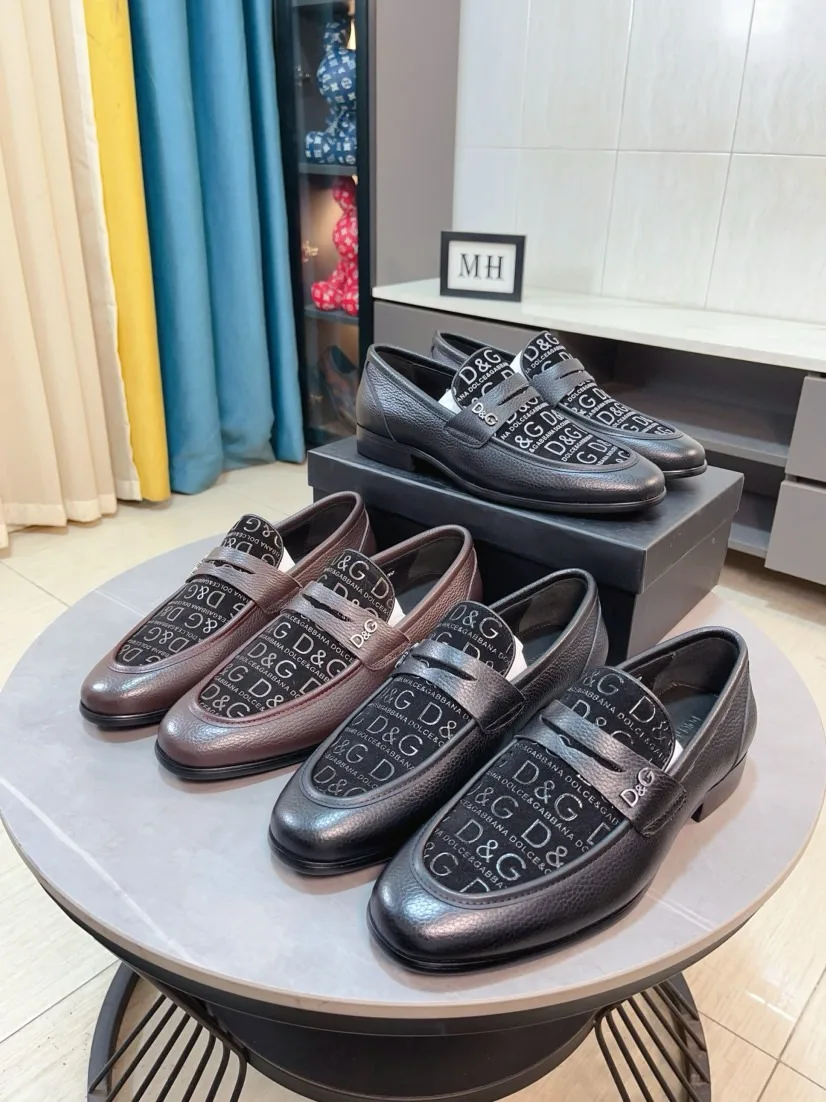 Dolce & Gabbana Leather Shoes WeatherProof 6902