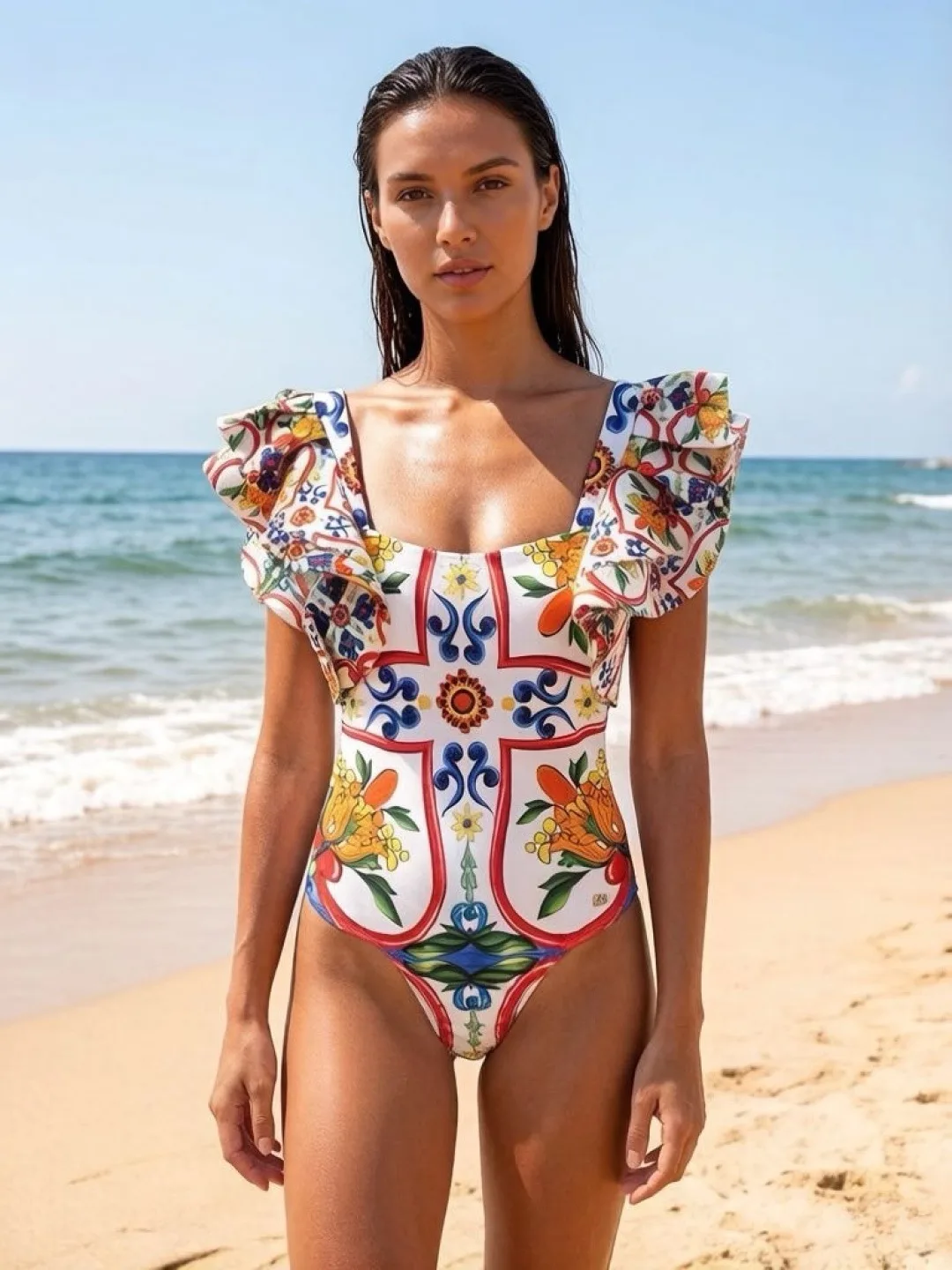Dolce & Gabbana Swimsuit Comfortable 6933