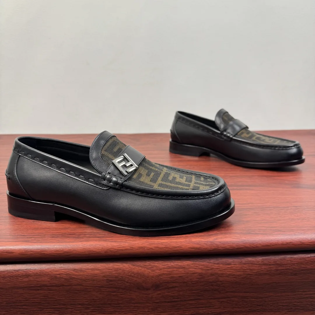Soft Fendi Leather Shoes 4787