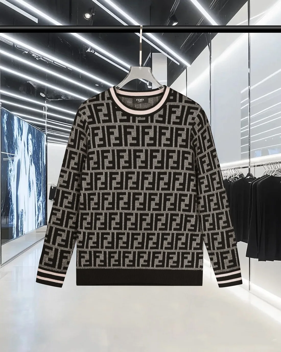 Fendi Long Sleeves RelaxedFit 4796