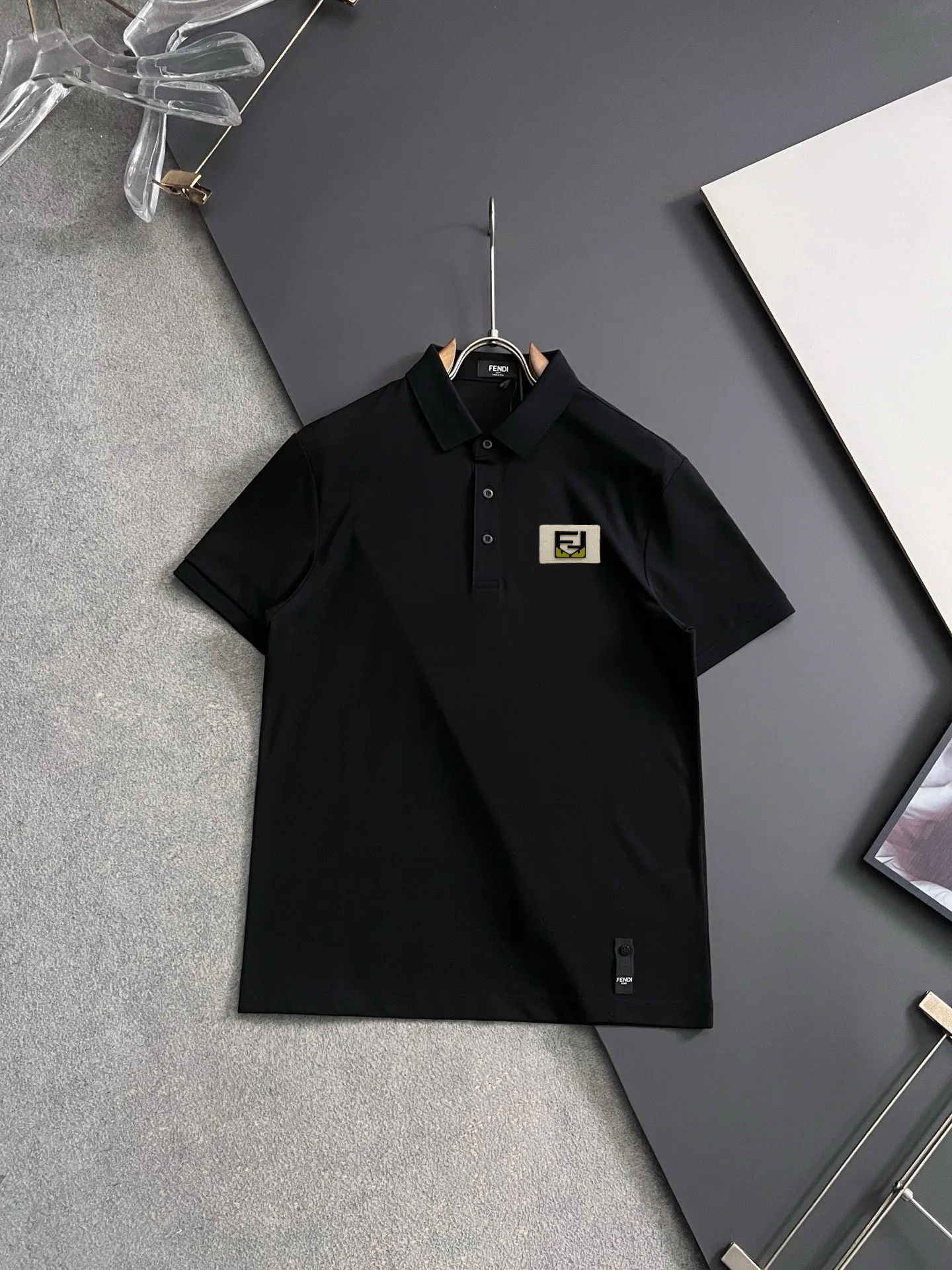 Stretchable Fendi Polo Shirt 4805